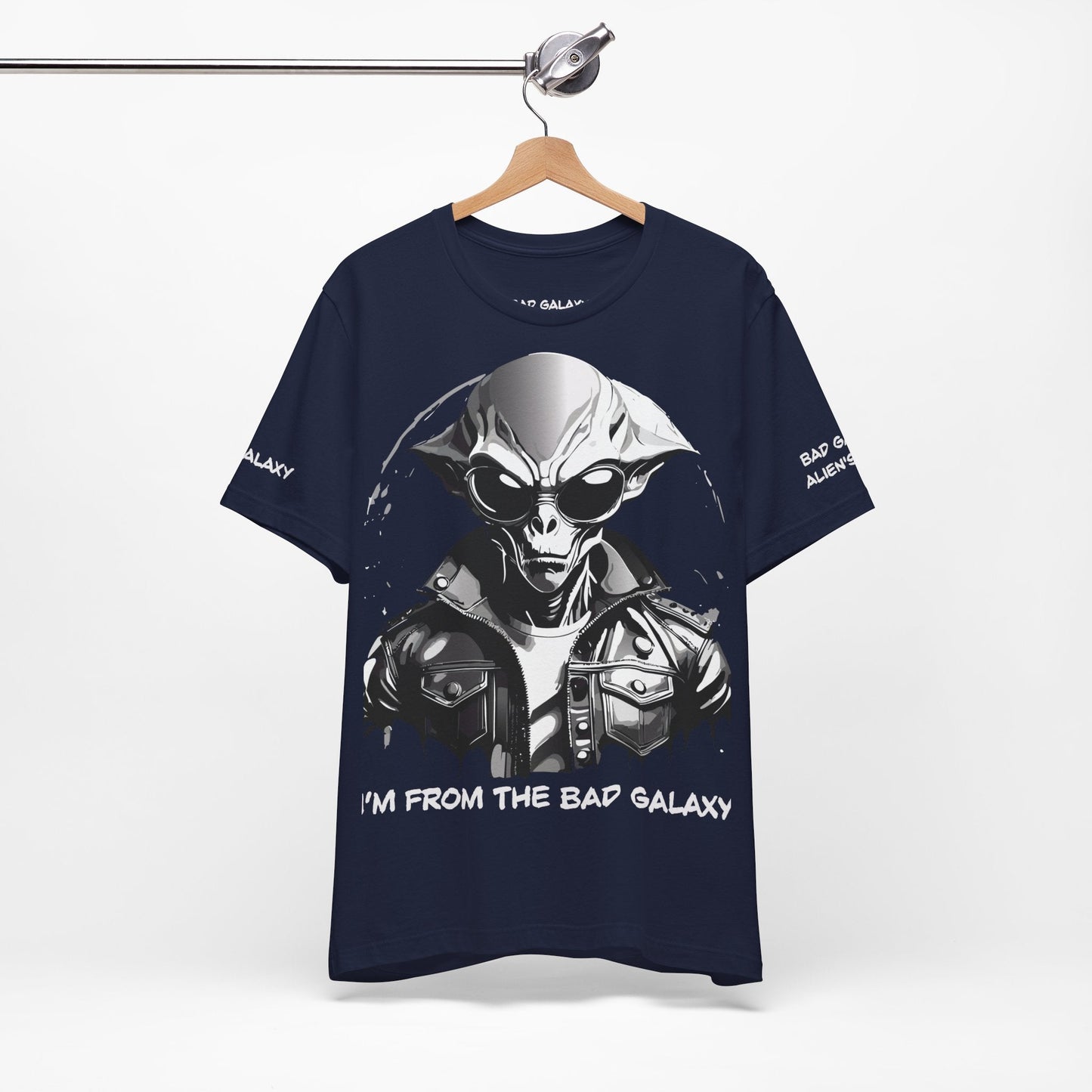 Alien Tee Shirt From Bad Galaxy Made To Order 100 Percent Cotton Lightweight Free Shipping