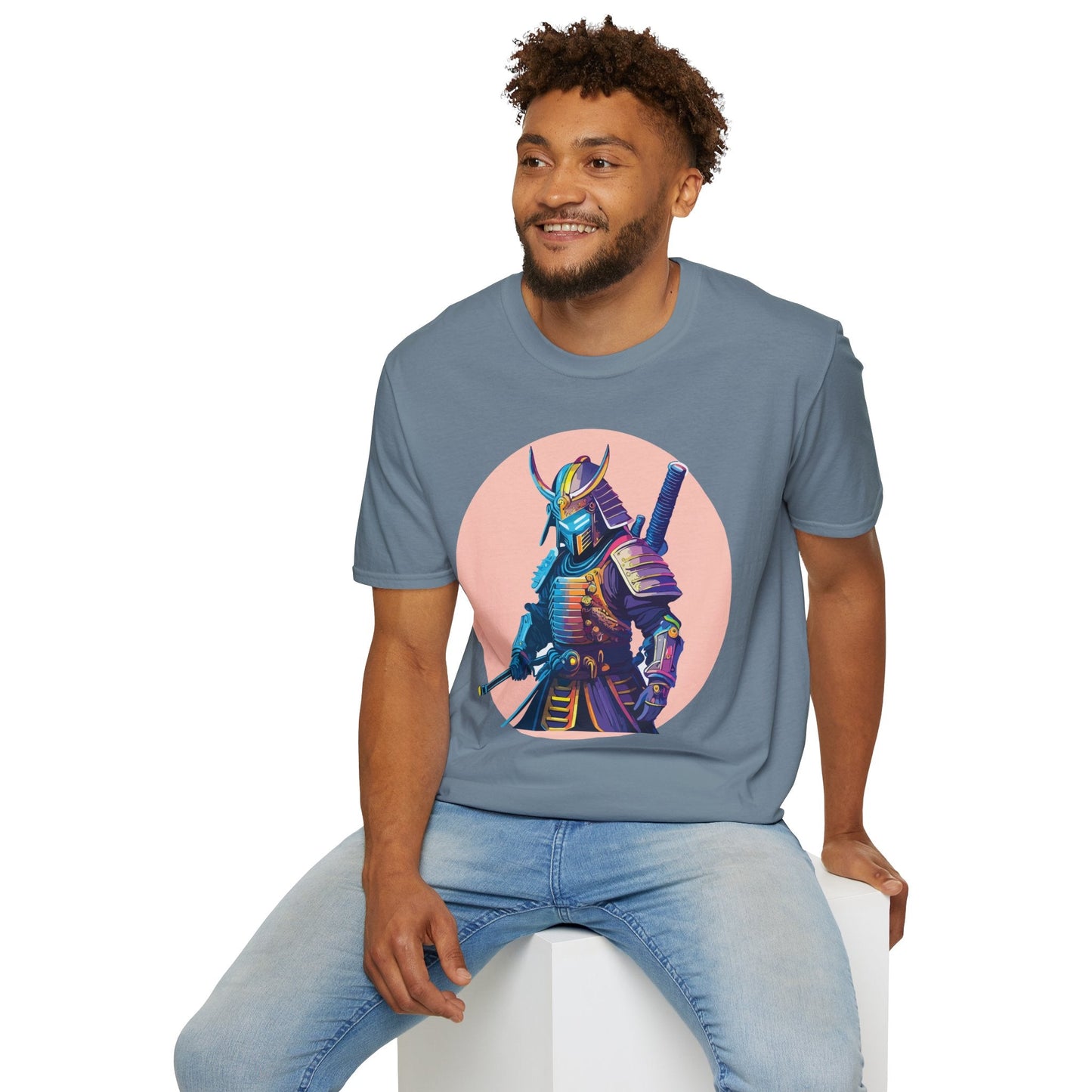 Samurai Shirt Unisex Gildan Softstyle Cotton Tee For Everyday Comfort And Style All Day