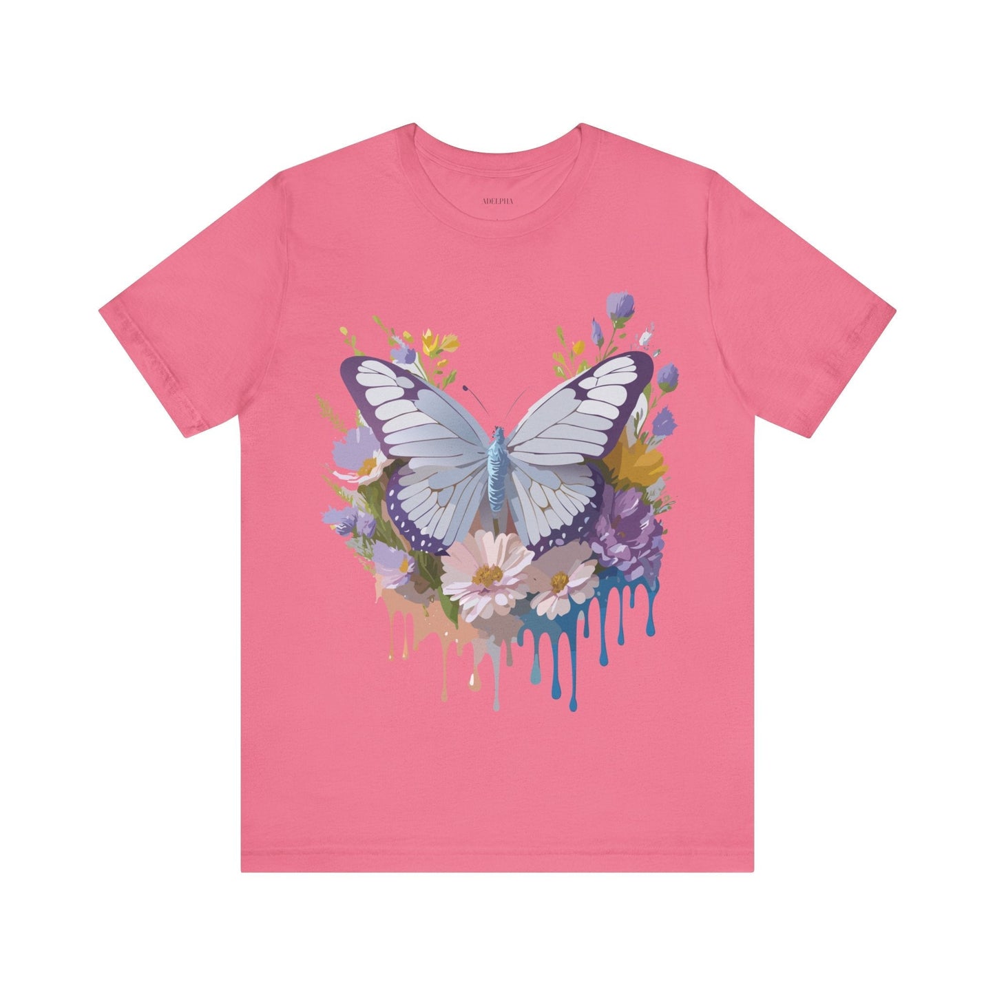 Adelpha Vintage Inspired Graphic Tee Unisex Short Sleeve Shirt