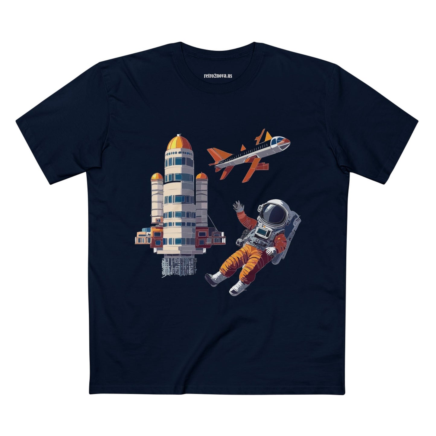 Cosmos Astronaut Shirt CS 17 Unisex Premium Cotton Tee With Original Art Design Edition