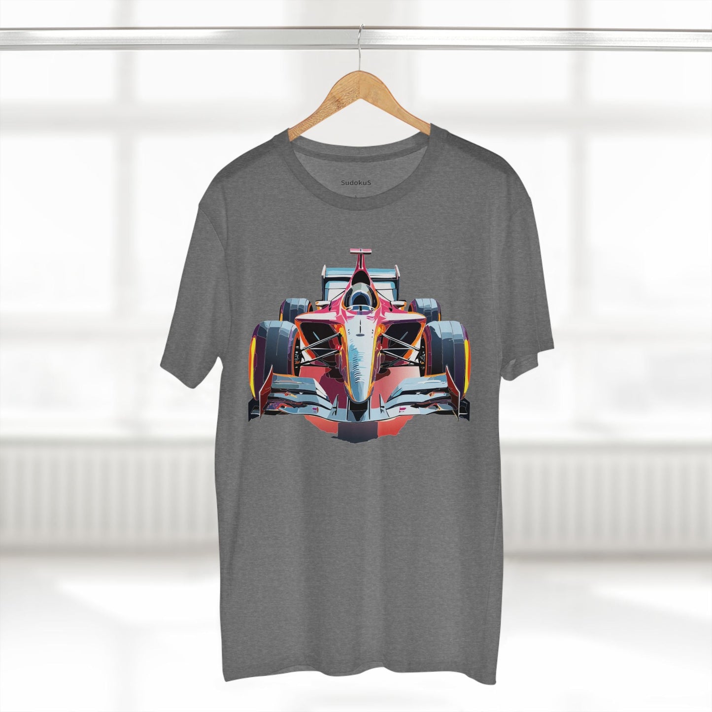 Car Graphic Unisex 100 Cotton Staple Tee 7