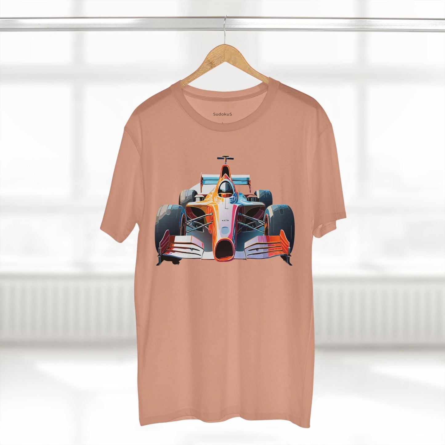 Car Graphic Unisex 100 Cotton Staple Tee 8