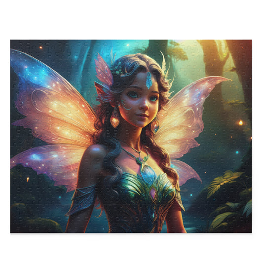 Fairy Puzzle 500-Chipboard Pieces in Box | Kids Puzzles Size: 16" x 20",  Ages 9+ and Family pn8