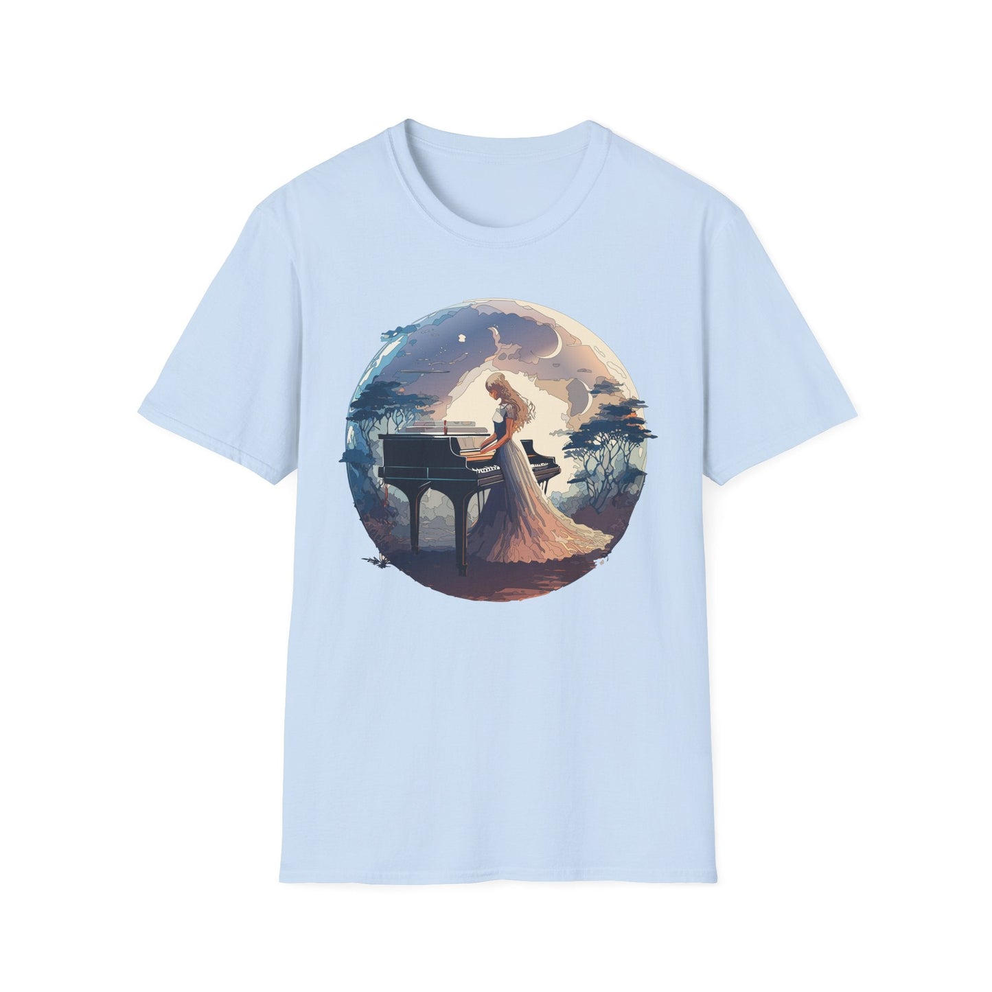 Womens Graphic T Shirts Art Design Shirt Unisex Softstyle Gildan 64000 Short Sleeve