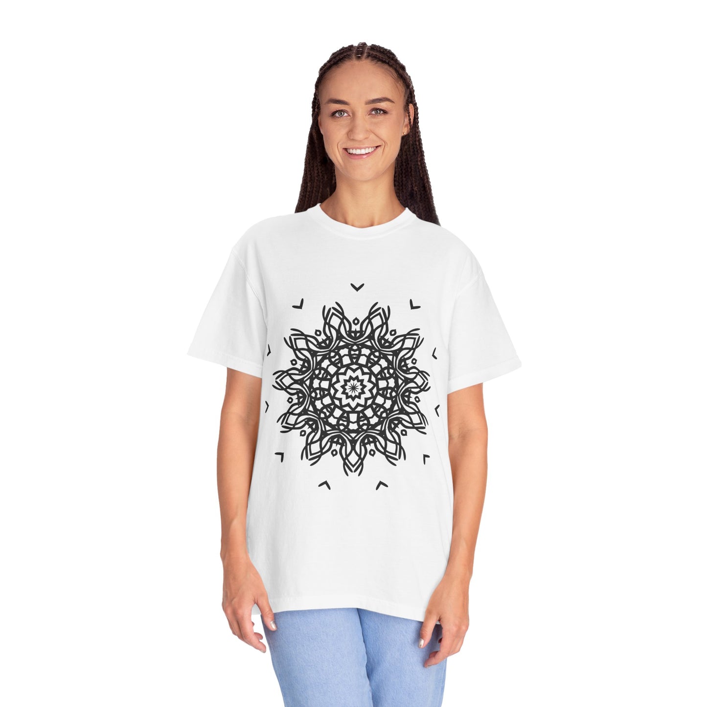 Unisex T-shirt with abstract print