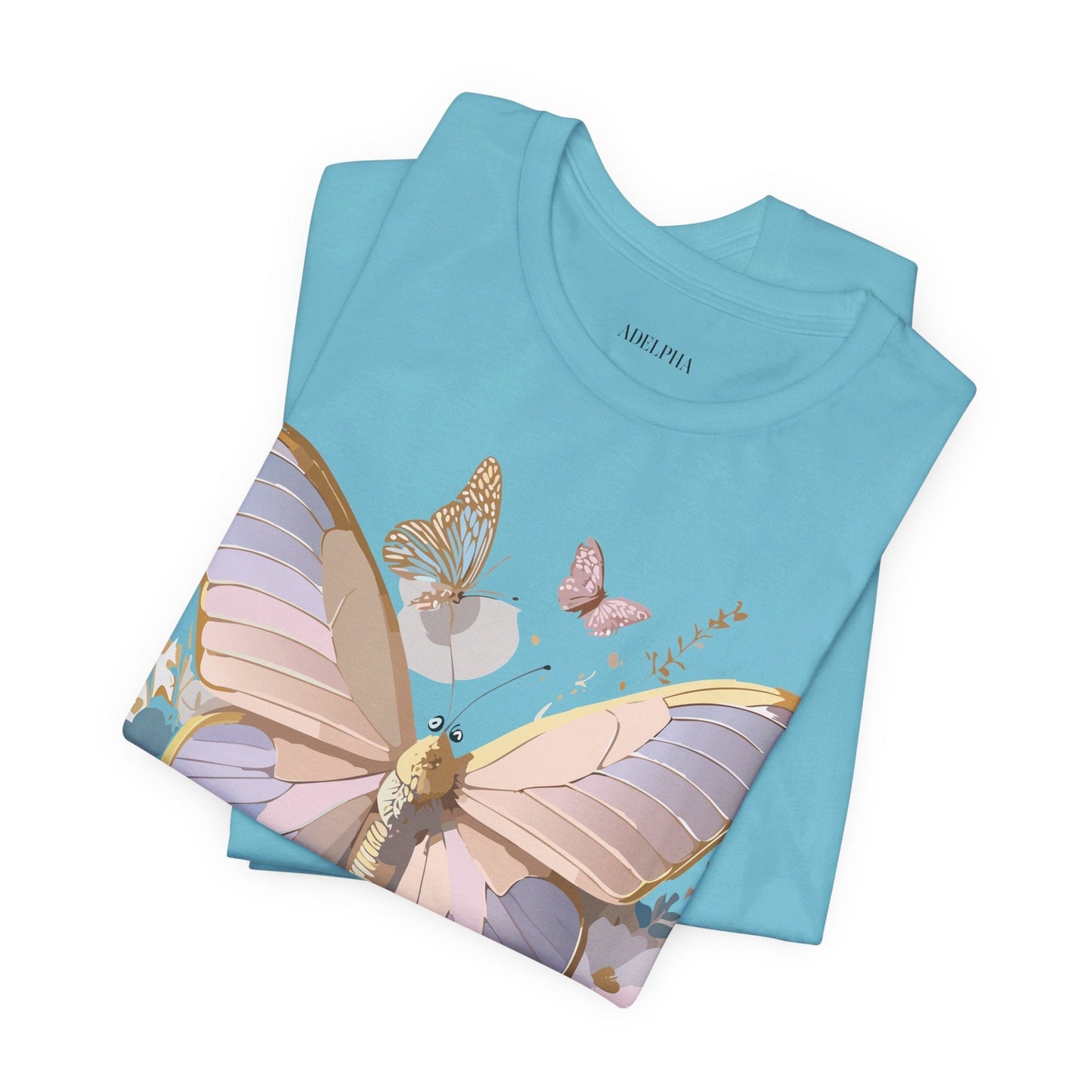 Adelpha Graphic Butterfly Shirt Unisex Jersey Short Sleeve Tee