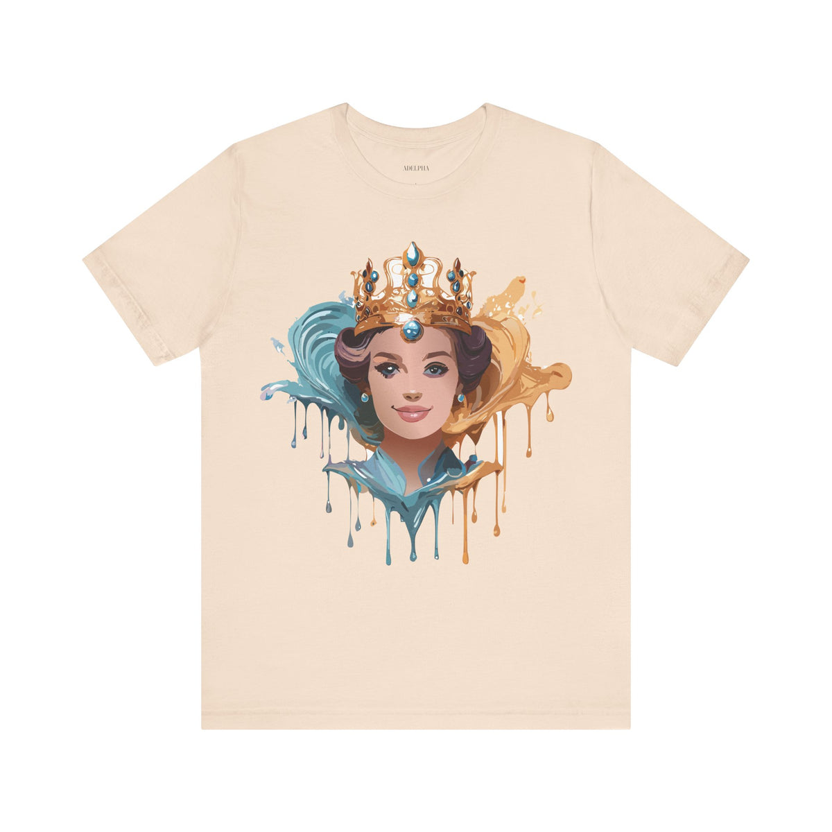 Queen Graphic Unisex Cotton Bella+Canvas Tee with Art Design m191