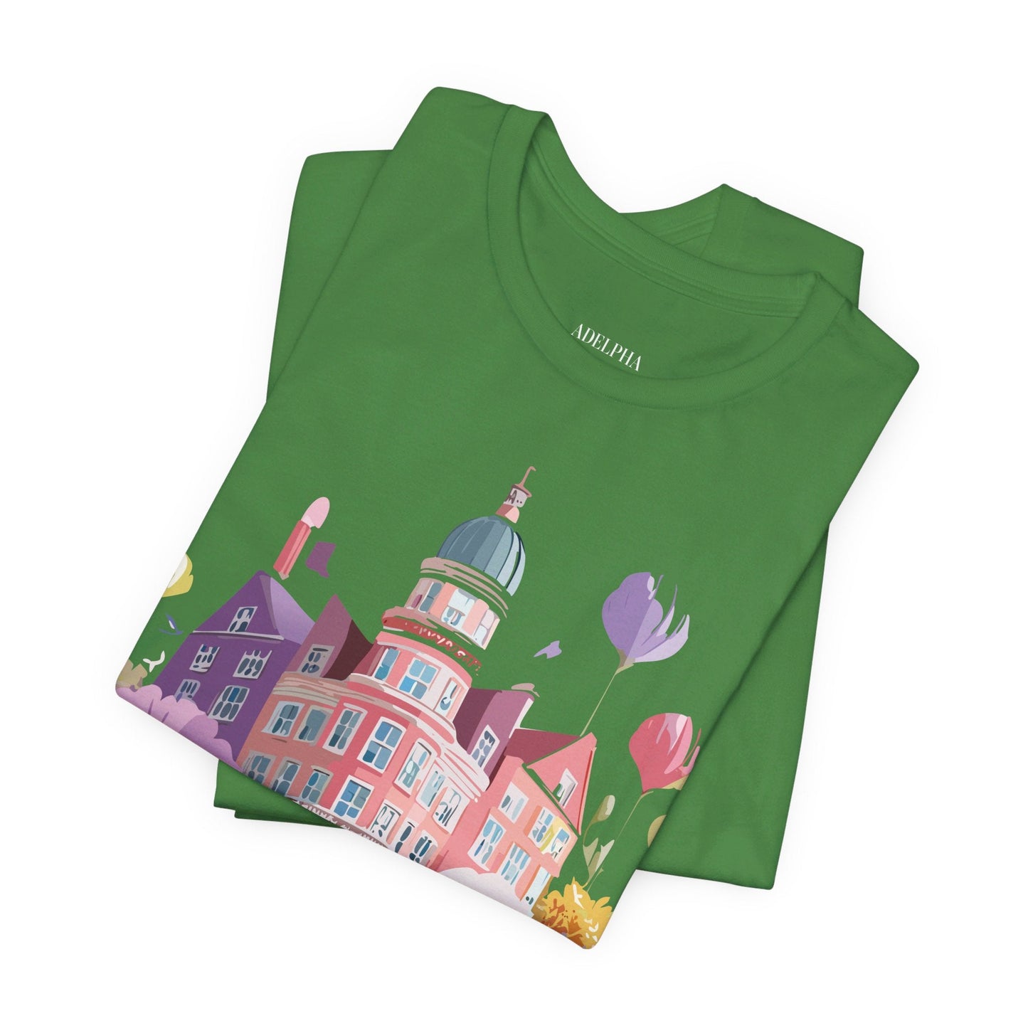 Amsterdam Tourist Shirt Unisex Graphic Tee With Vintage Adelpha Artwork For Everyday Wear
