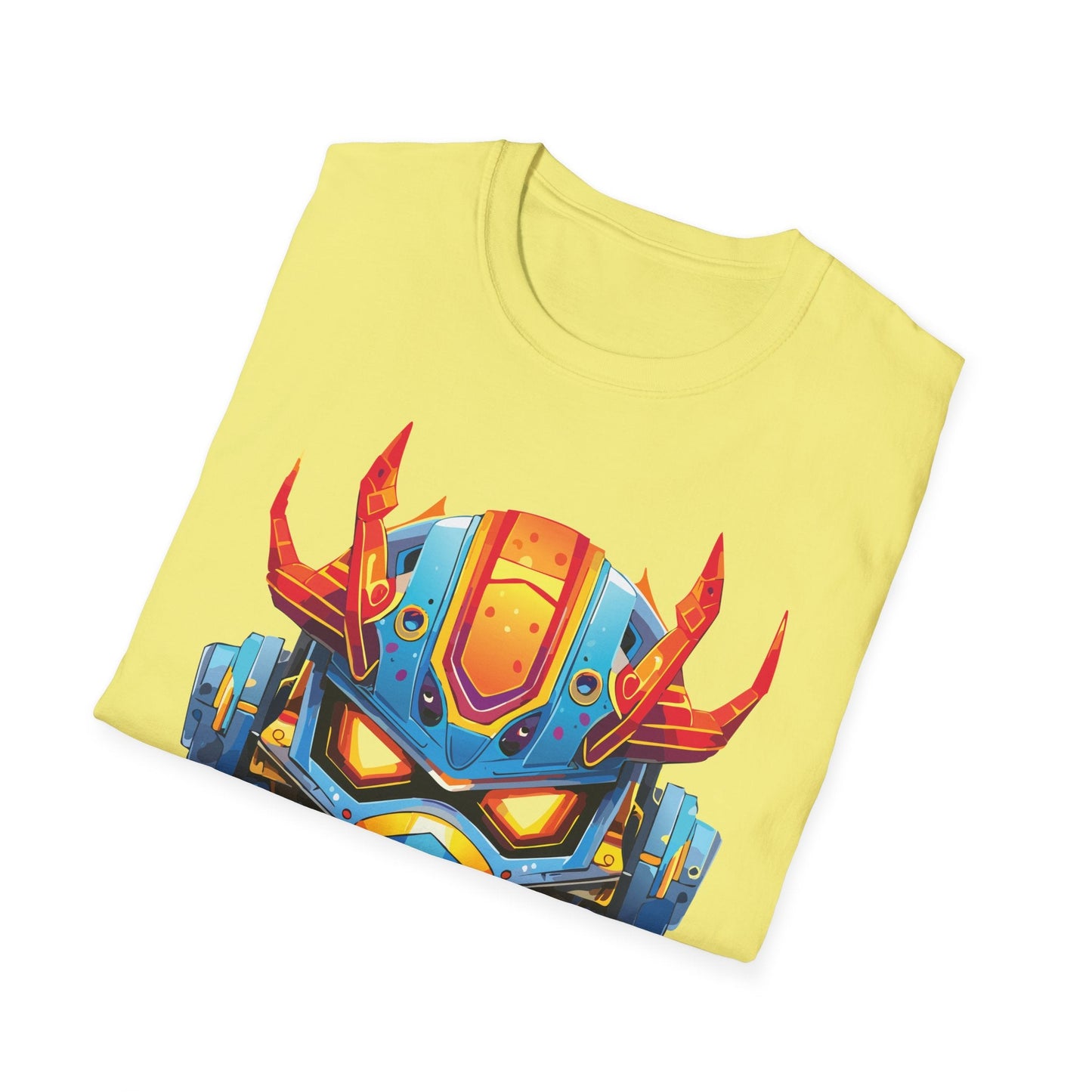 Cyborg Tee Unisex Robot And Terminator Shirt Gildan Softstyle 64000 Ring Spun Cotton