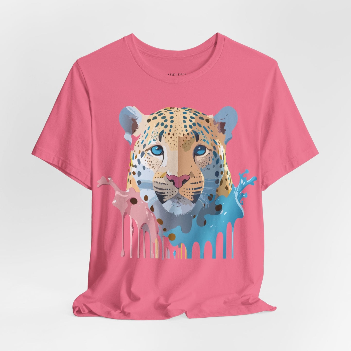 Cheetah Graphic Unisex 100 Cotton Artwork Tee 10