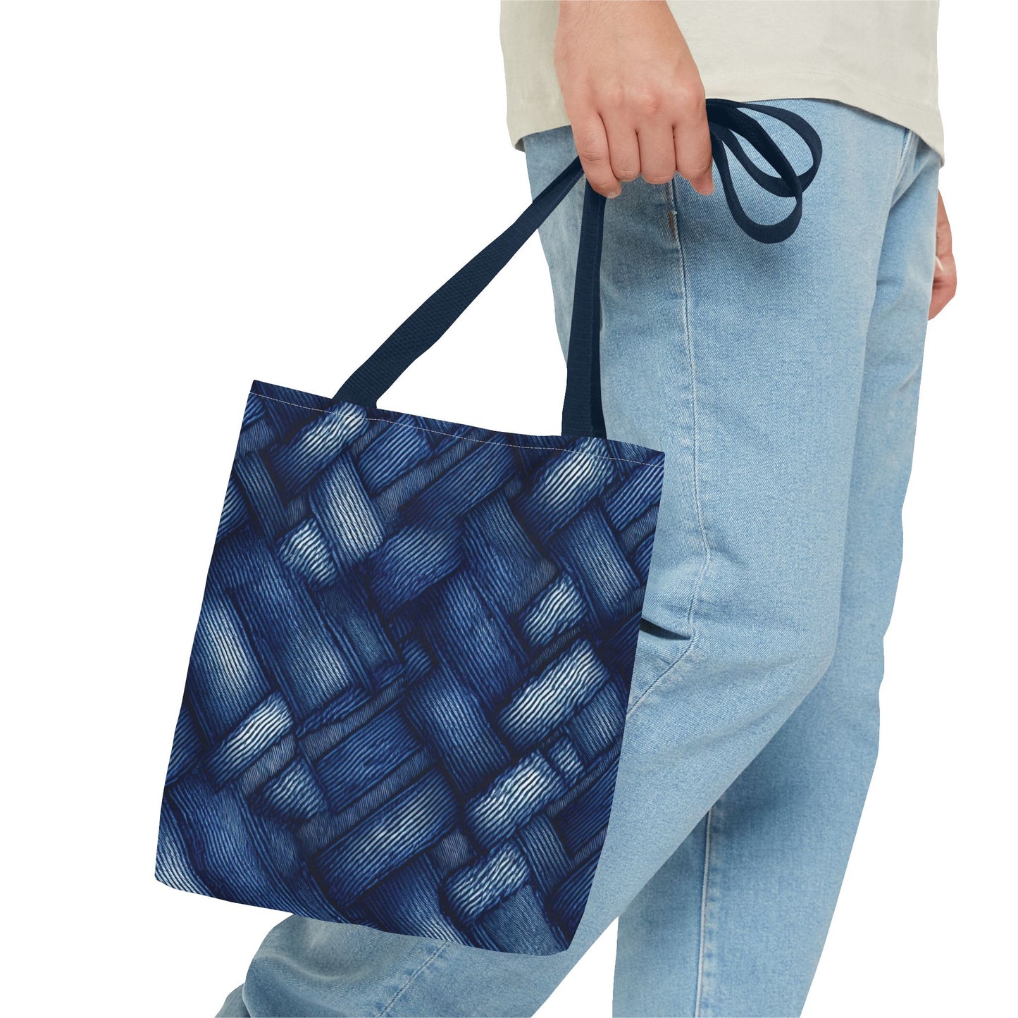 Denim Canvas Bag, Tote Bag Denim