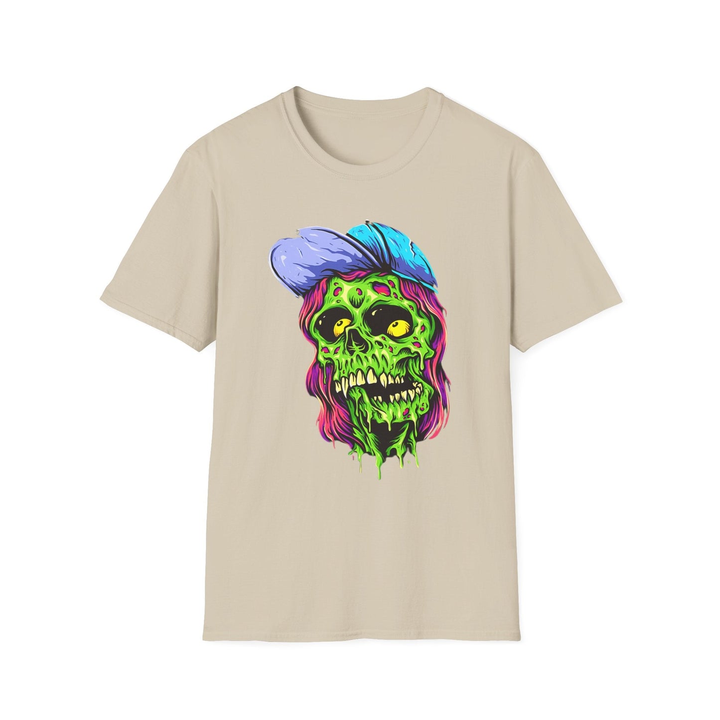 Skull Graphic Unisex Cotton T-shirt with Skeleton Artwork Design 27