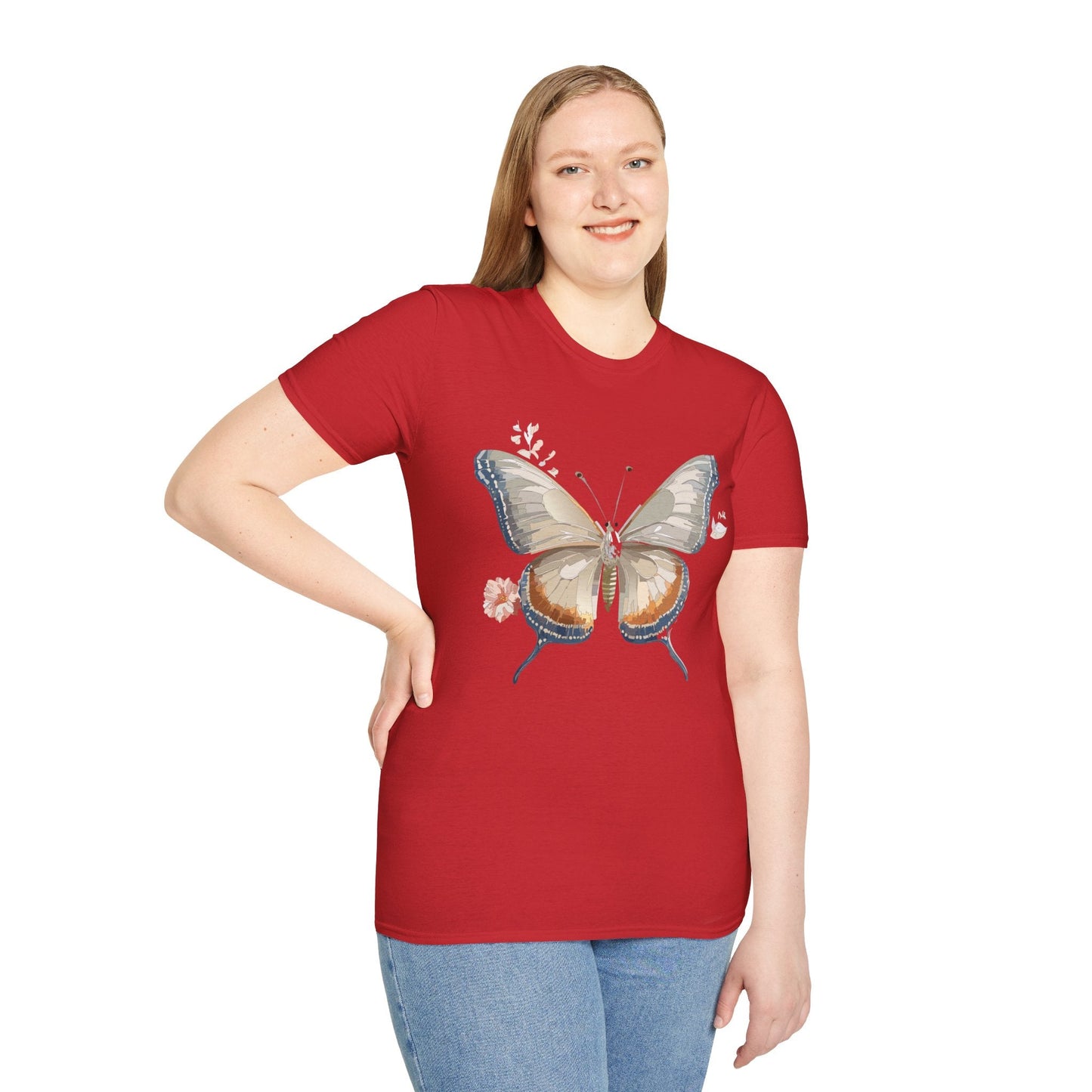 Butterfly Shirt Unisex Softstyle T Shirt Gildan 64000 Monarch Butterfly Tee Everyday Comfort