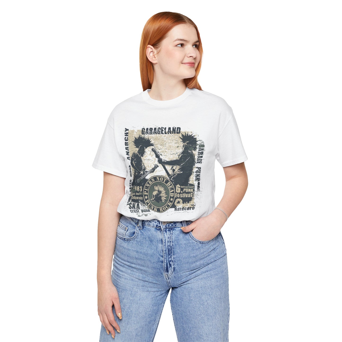 Punk Rock Graphic Tee, Retro Graphic T-Shirt, Artistic Vintage T-Shirt, Vintage Shirt, Retro Tee, Art Design Music Tees