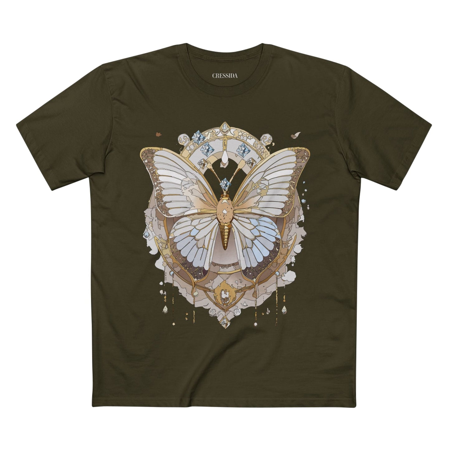 Butterfly Graphic Design Unisex 100 Cotton Tee 13