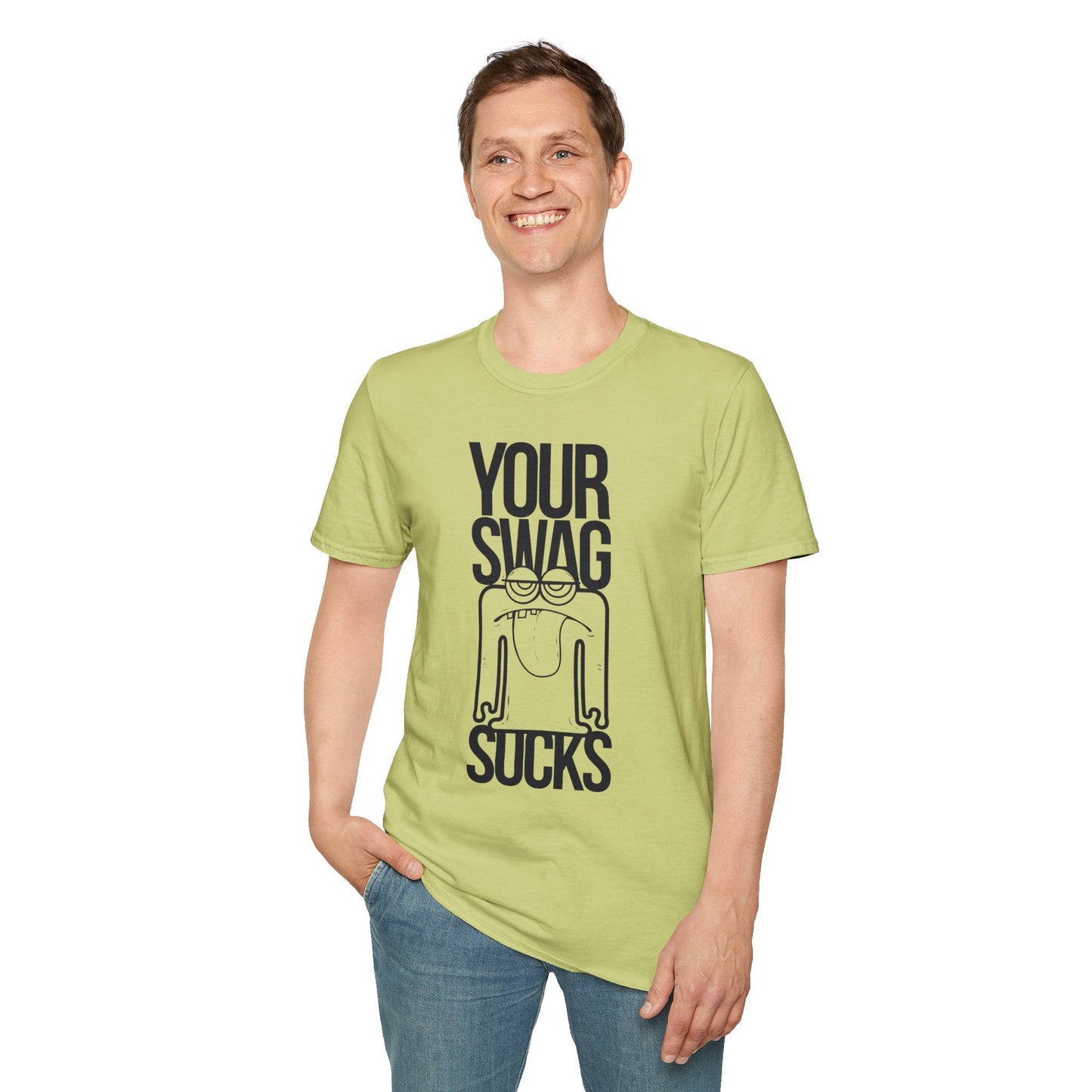 Cartoon T Shirt Animation T Shirt Funny Tee Shirt Unisex Softstyle Cotton 64000 Apparel