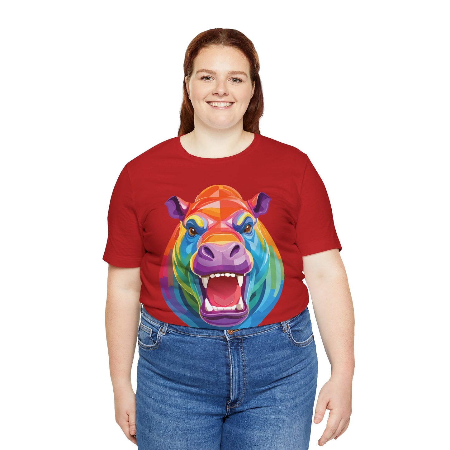 Unisex Animal Shirt with Animals Graphic Tee Art Design Wild Animals Shirt Tee for Everyone