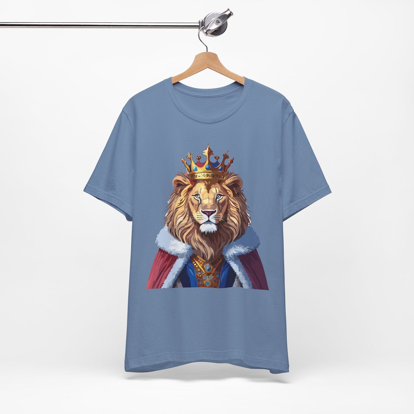 Unisex Animal Tee Shirt With Wild Animal Art Design Softstyle Comfort Tee Gildan 64000