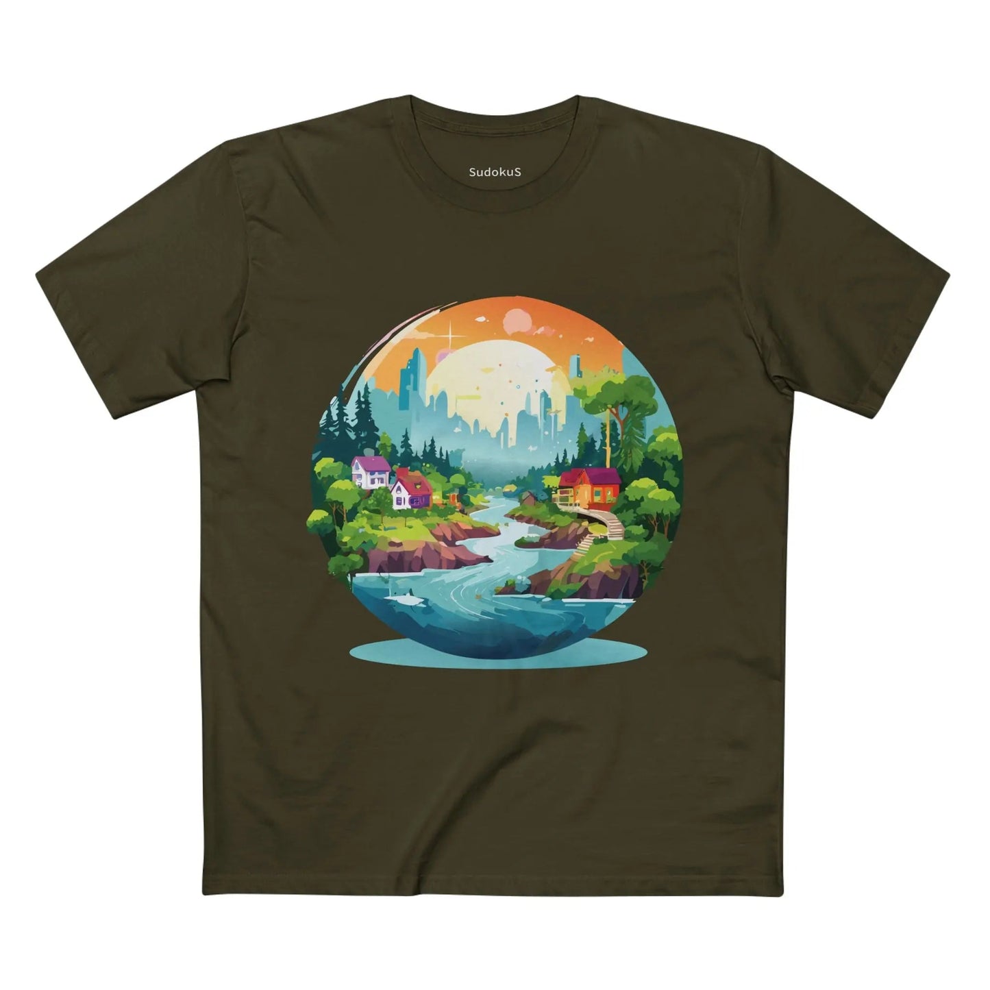 Fantasy Graphic Unisex 100 Cotton Staple Tee 21