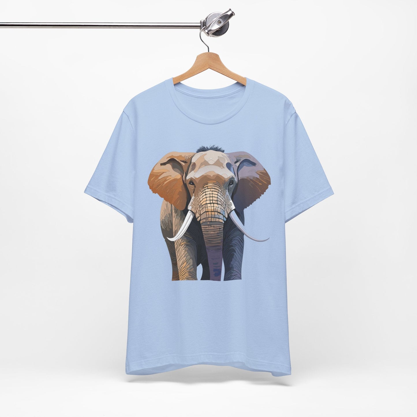 Unisex Animal Art Design Tee Shirt With Wildlife Animals Short Sleeve Everyday Comfort