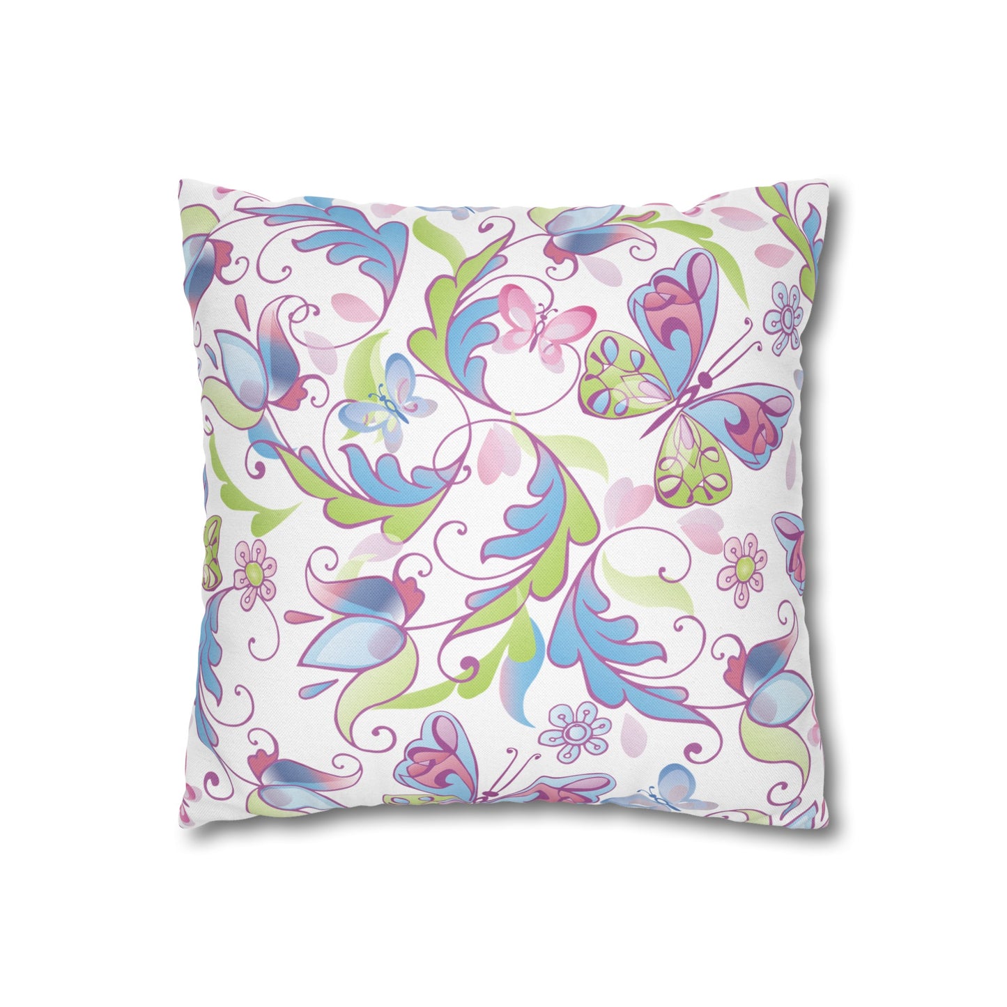 Floral Poly Pillowcase