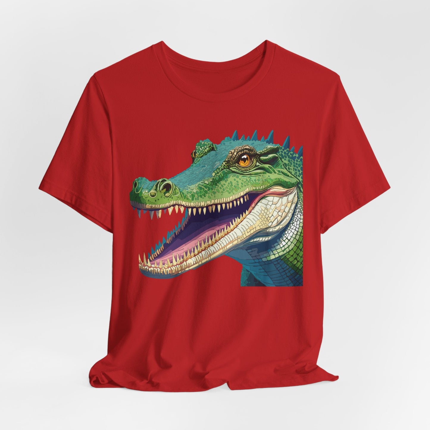Unisex Animal Tee Shirt With Animals Art Design Wild Animals Jersey Short Sleeve