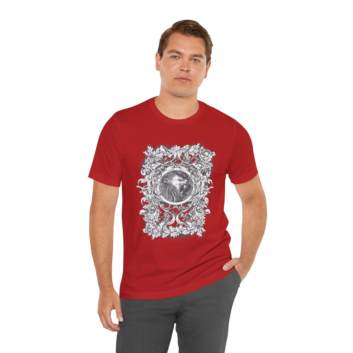 Gothic Illustration Graphic Unisex Cotton T-Shirt r18