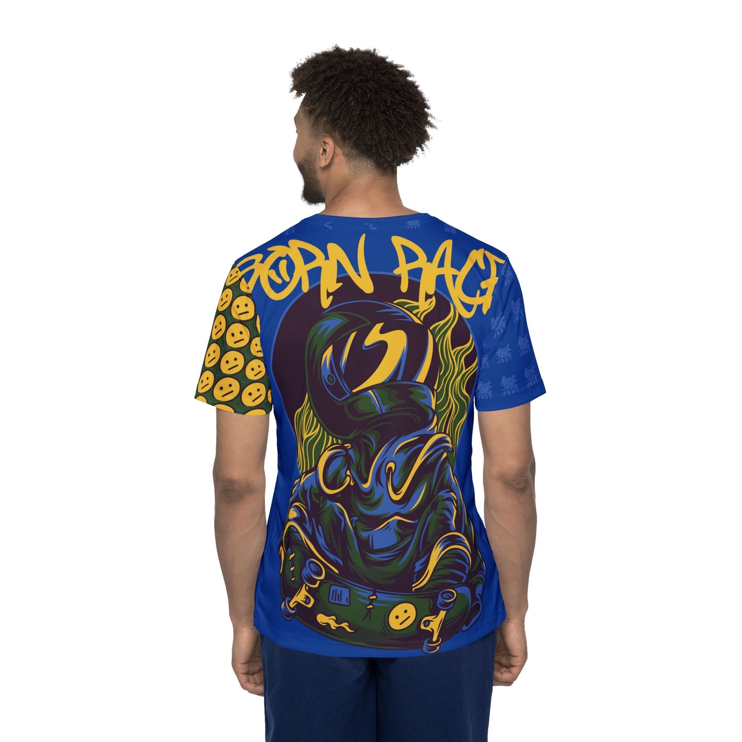 Be30 Fun Graphic T-Shirt, Art Design Poly Shirt, All Over Print Graphic Tee, Monsters T-Shirt, Cartoon Tees