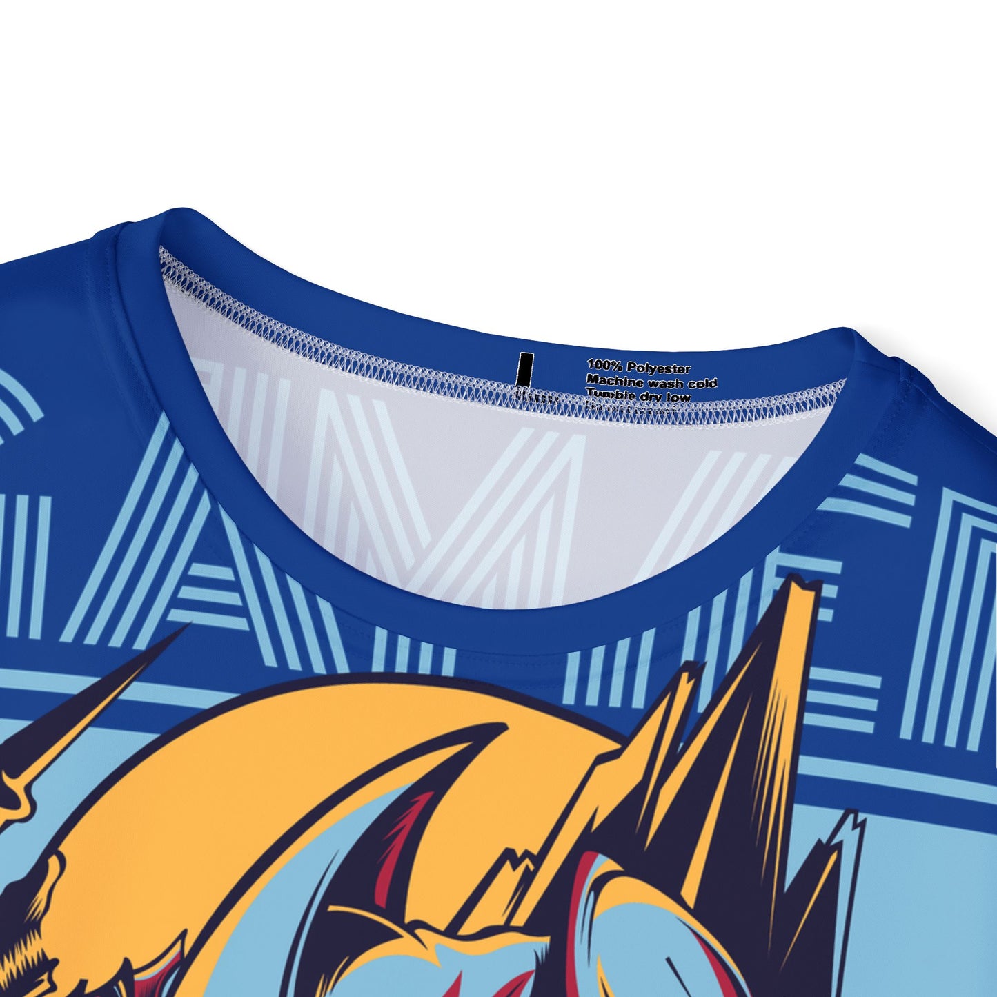 39-Be Fun Graphic T-Shirt, Art Design Poly Shirt, All Over Print Graphic Tee, Monsters T-Shirt, Cartoon Tees