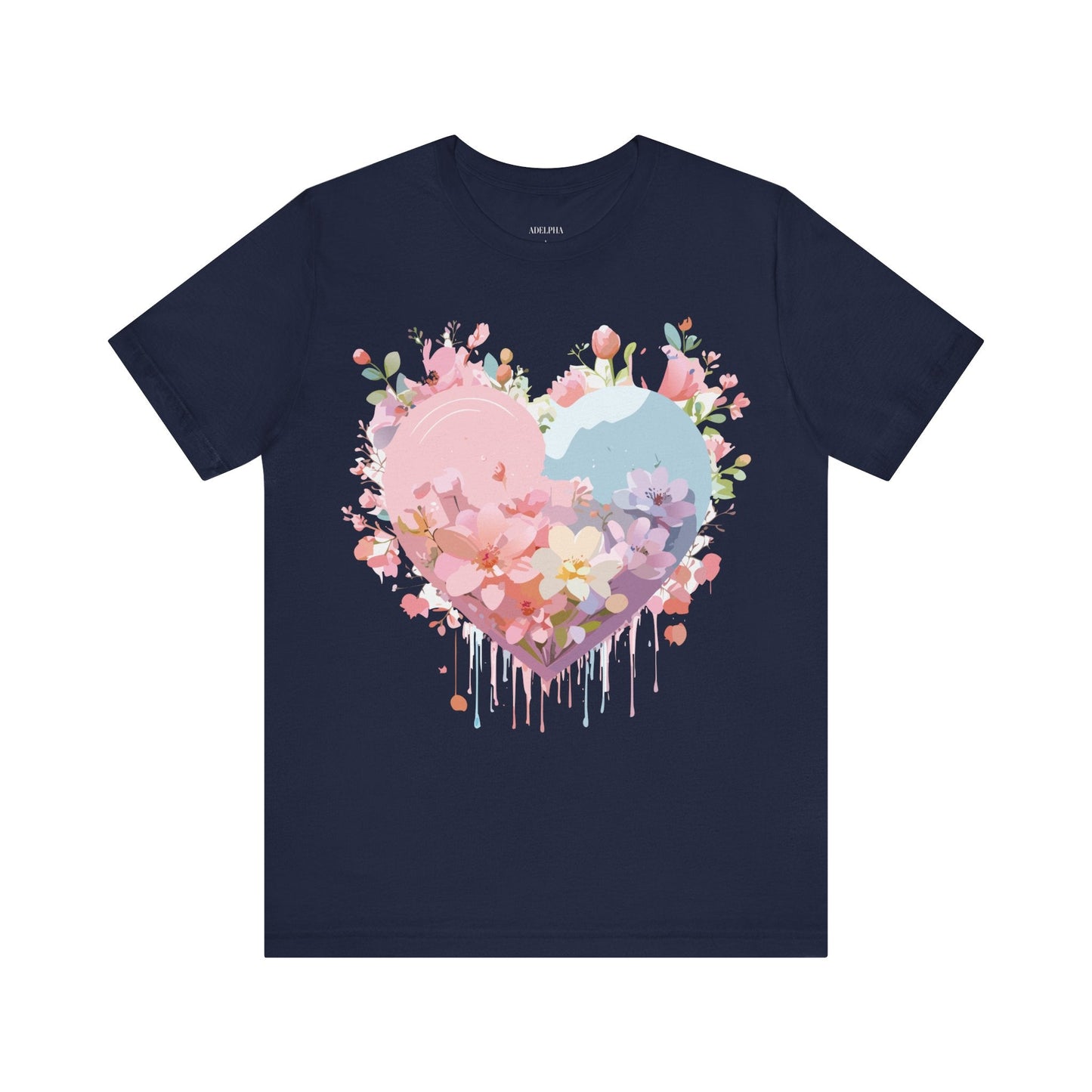 Adelpha Unisex Graphic Tee Vintage Inspired Art Design Short Sleeve Shirt For Everyday Wear