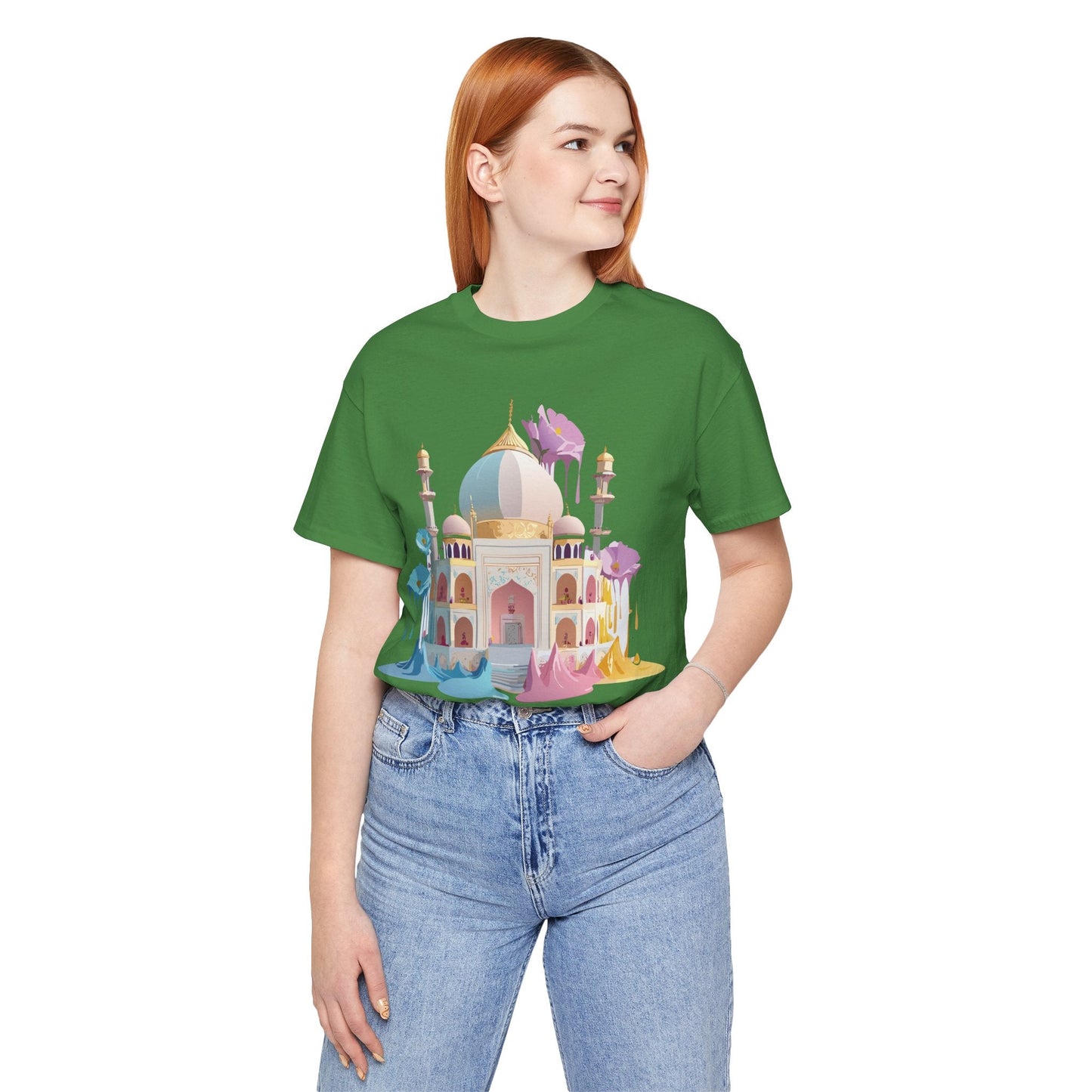 Tourist Shirt With Bukhara Graphic Tee Unisex Short Sleeve Art Design By Adelpha