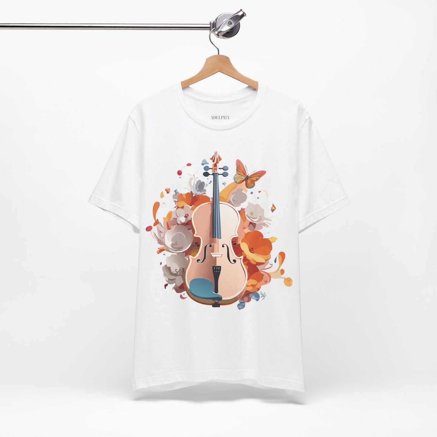 Adelpha Premium Vintage Inspired Graphic T Shirt Unisex Short Sleeve Art Design Tee