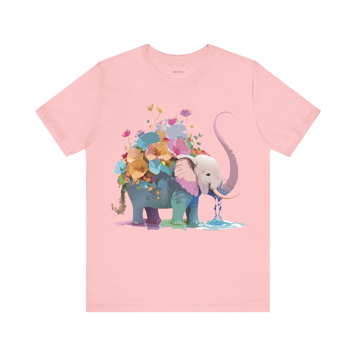 Elephant Graphic Unisex 100 Cotton Jersey Vintage Art Design Tee 13