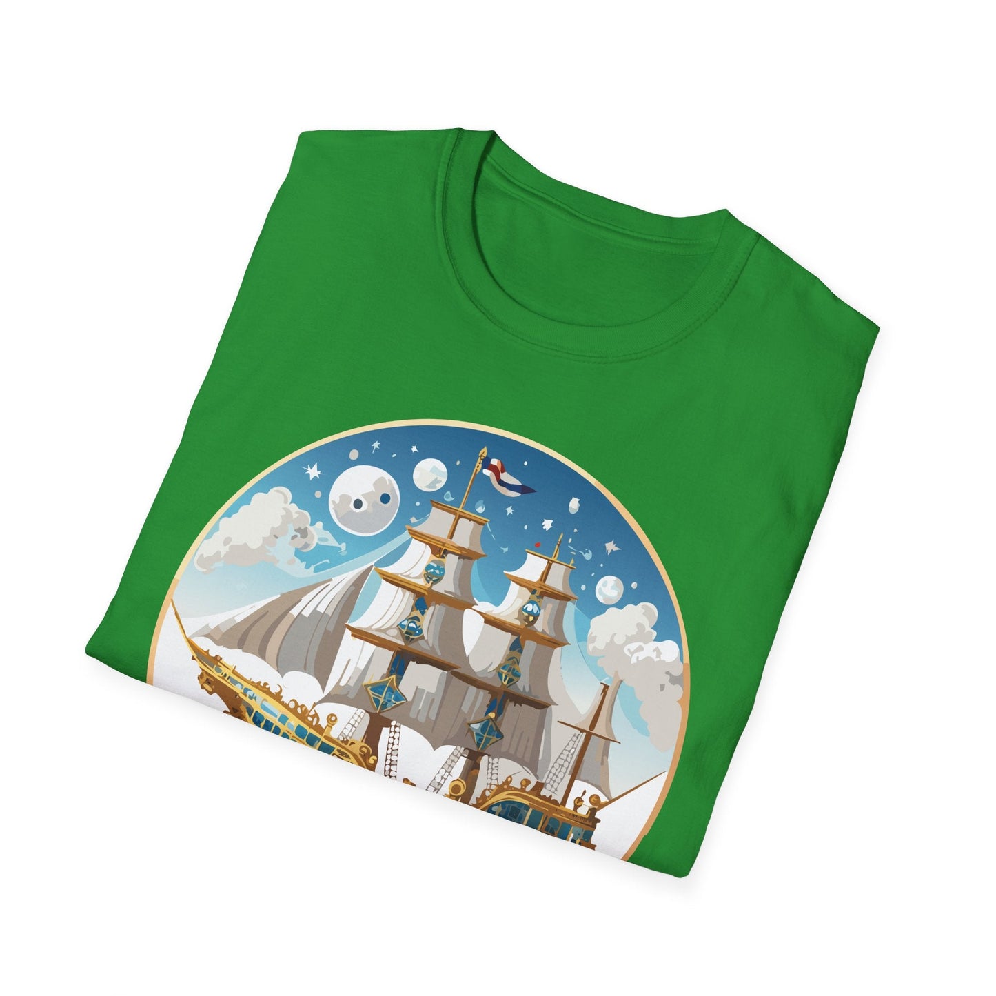 Ship T Shirts Frigate T Shirts Vessel Tee Shirt Unisex Softstyle 100 Percent Ring Spun Cotton Tee