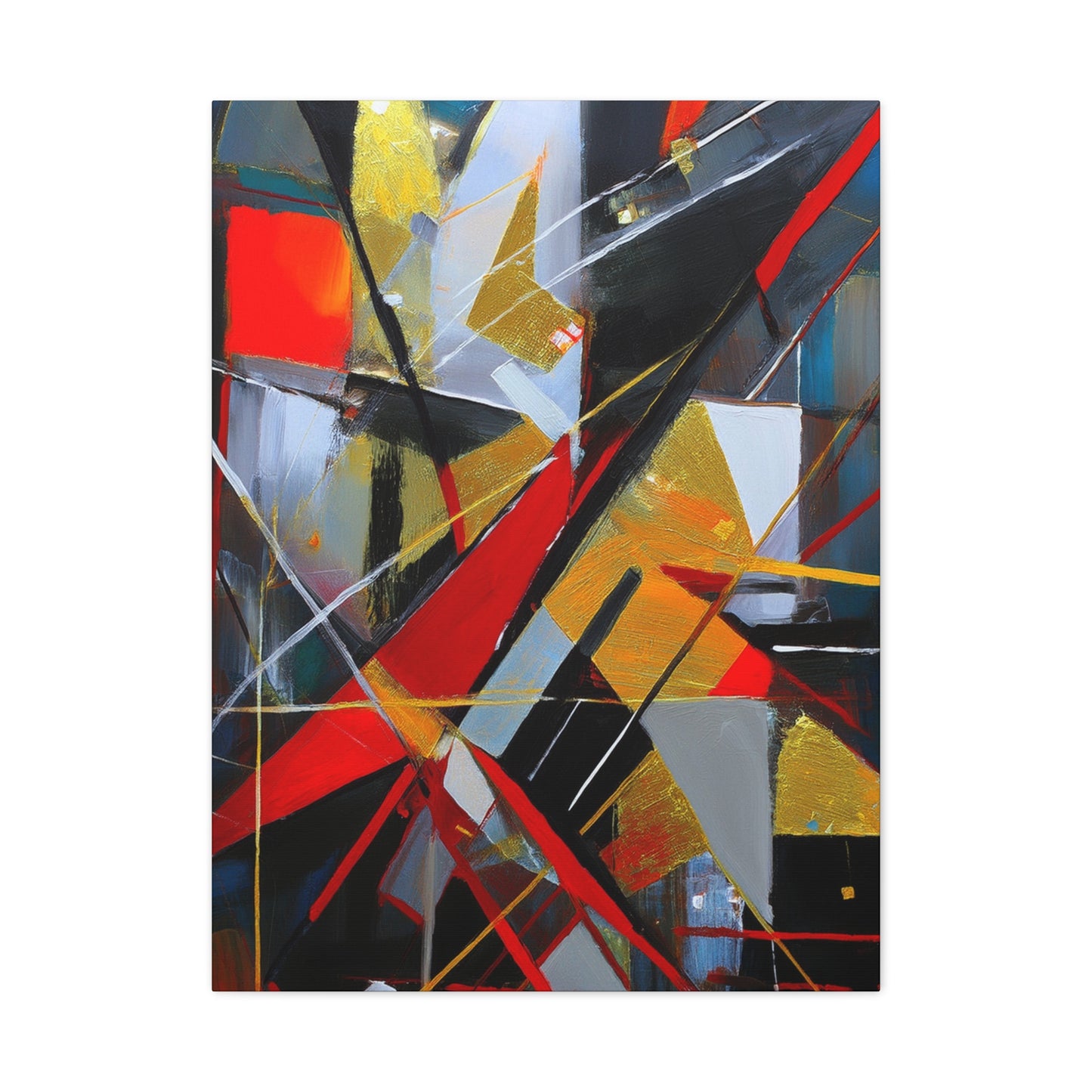 Abstract Oil Painting Print Canvas 20x24,20x30,24x30 24x32,24x36,30x40 32x48,36x48,40x60 Pine-Wood Inner Frame ABS-194