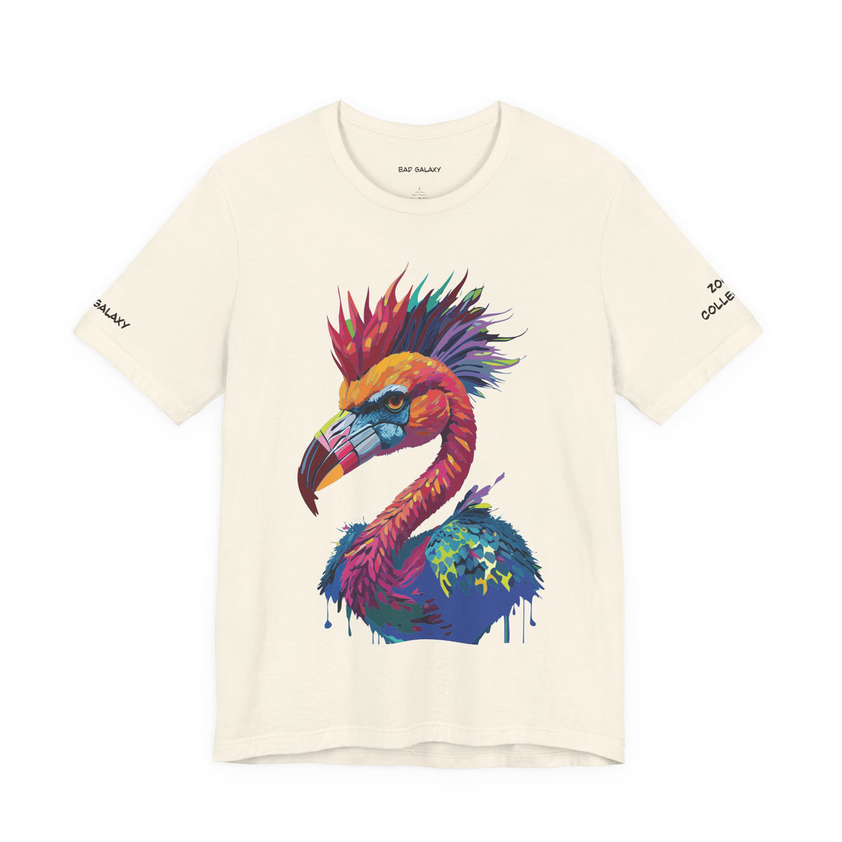 Animal Graphic Unisex Cotton Bella+Canvas Tee with Art Design b85