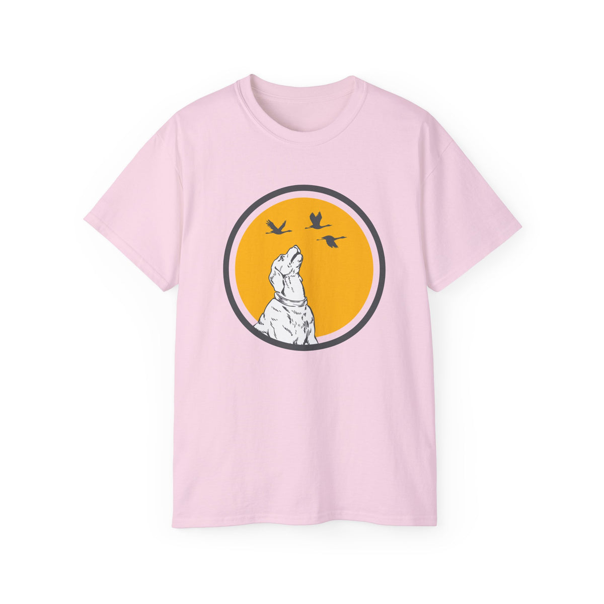 Howling Wolf Moon T-Shirt | Crescent Moon Graphic Tee