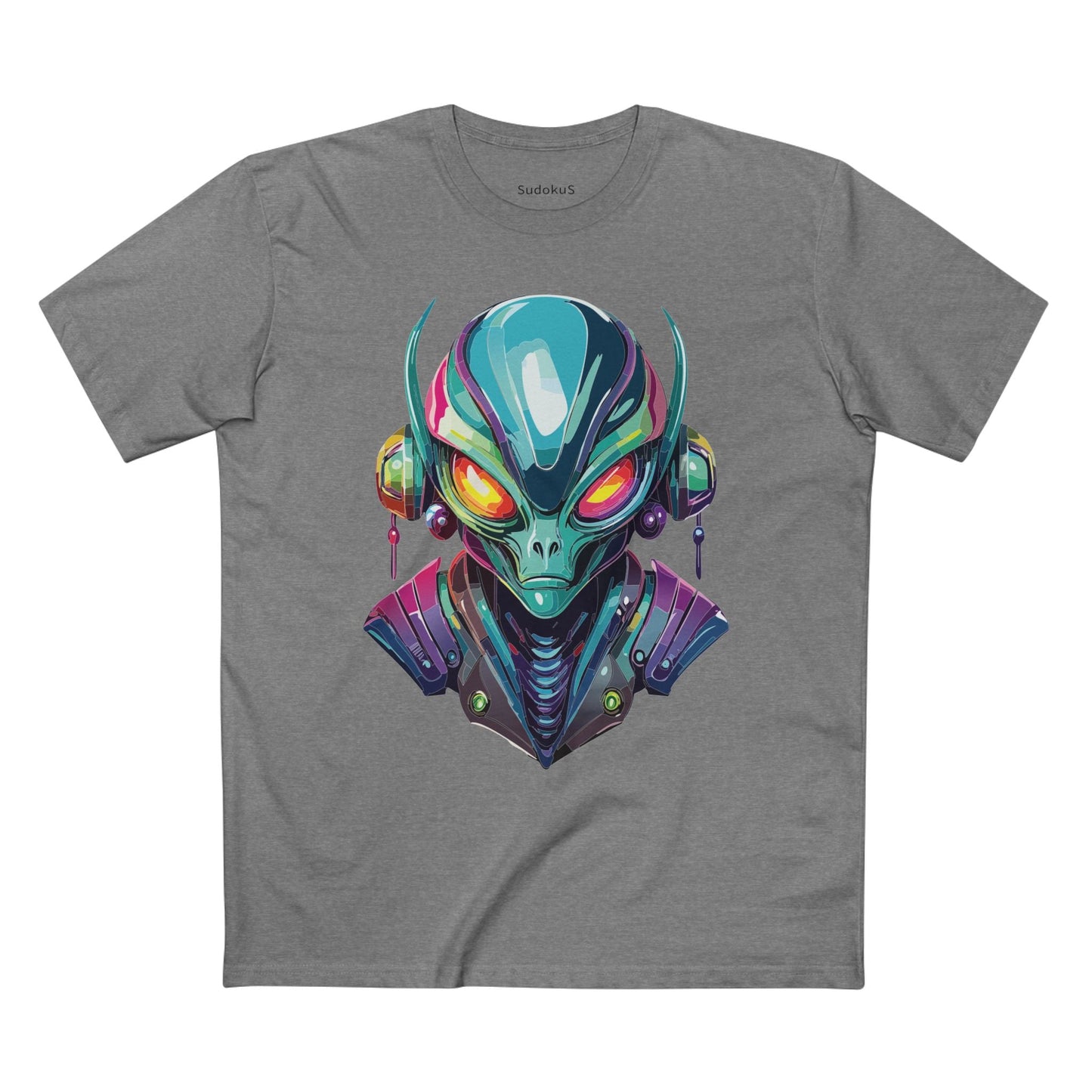 Aliens Graphic Unisex 100 Cotton Staple Tee 17