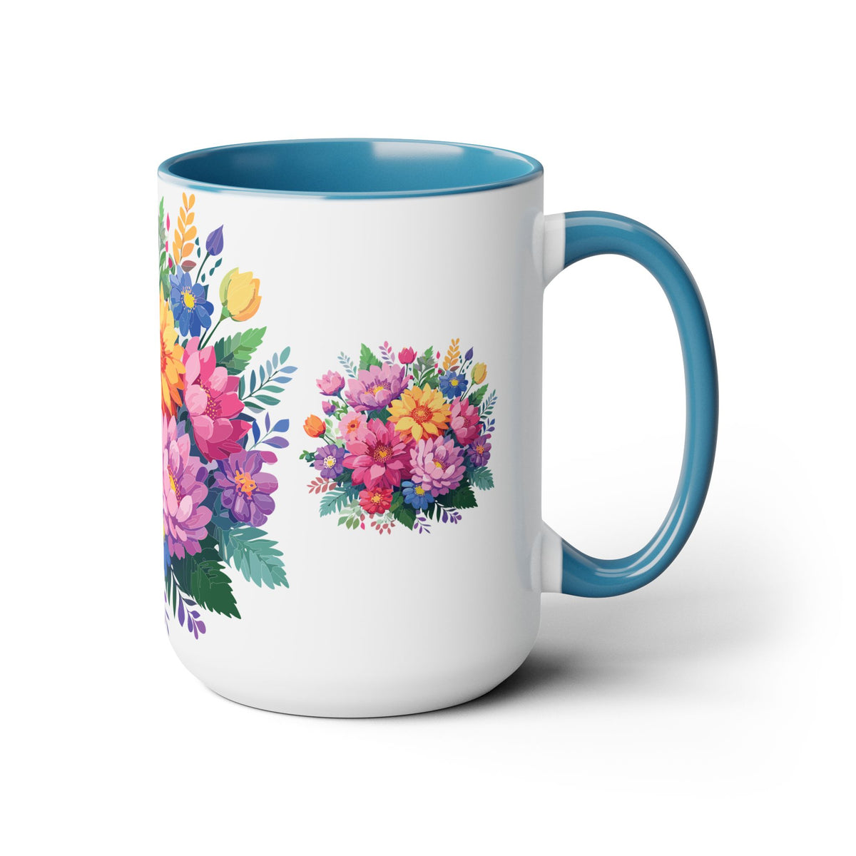 Floral Mug, Floral Cup