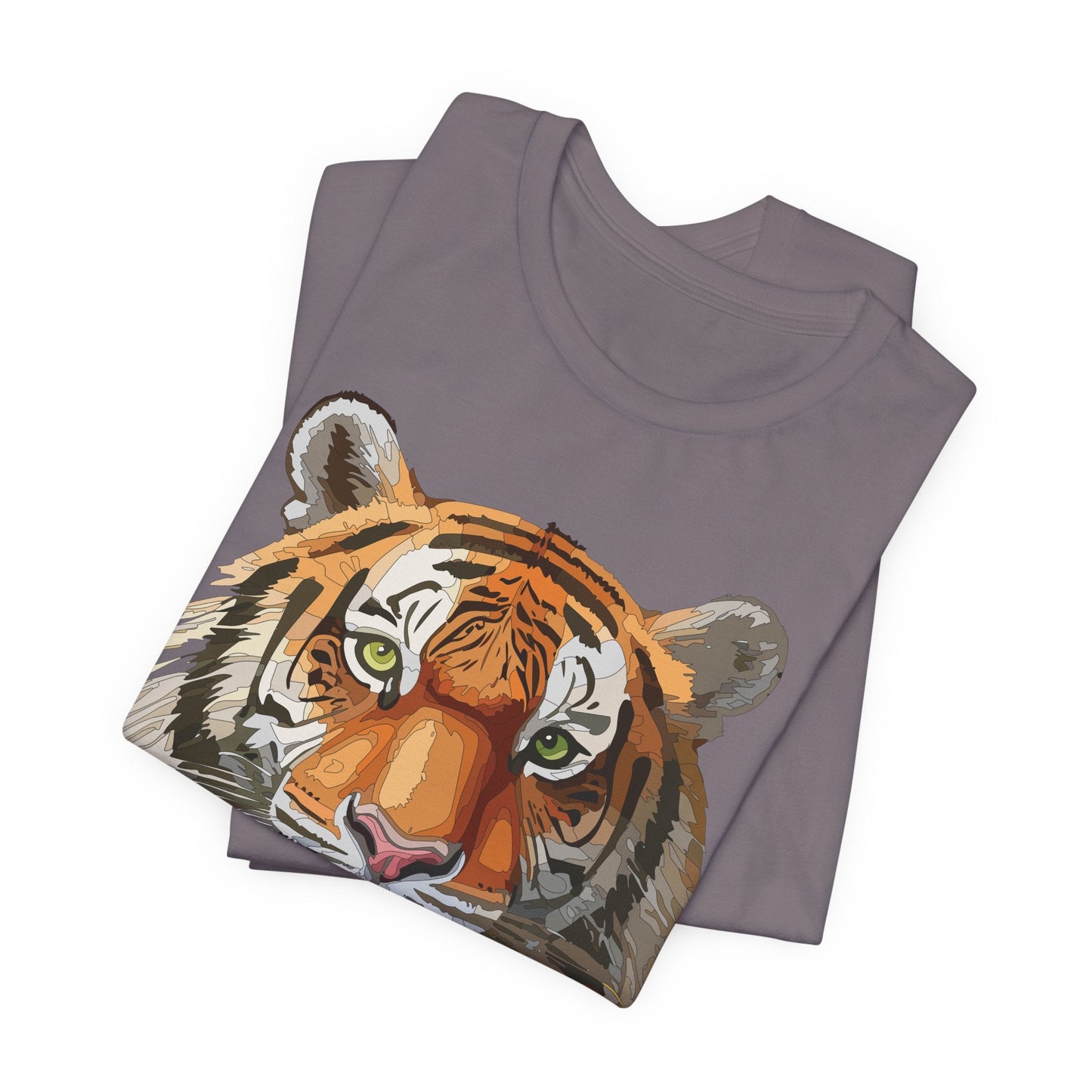 Unisex Animal Art Design Tee Shirt Wild Animals Graphic Tee Softstyle Gildan 64000