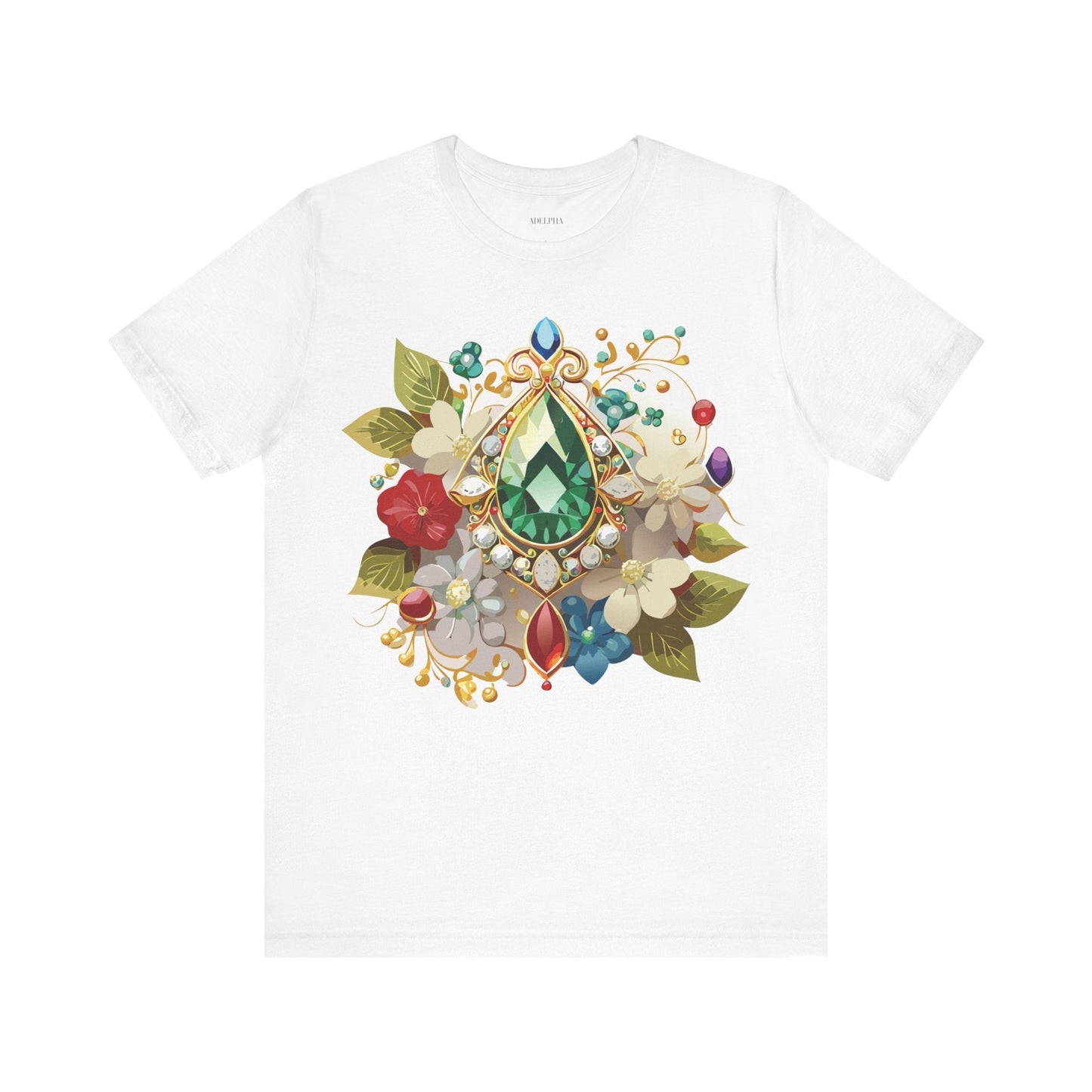 Adelpha Vintage Inspired Graphic Tee Unisex Jersey Short Sleeve Art Design Shirt