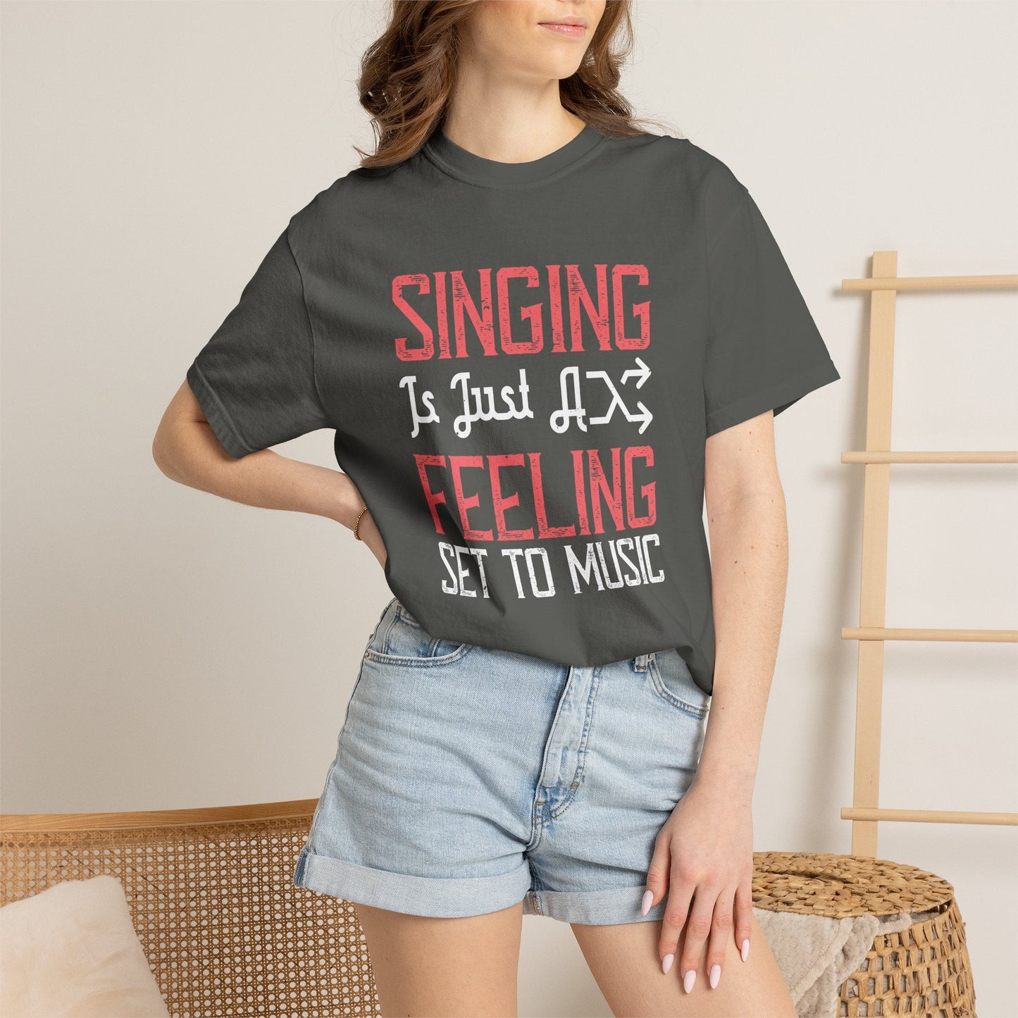 Music Graphic Design Unisex Cotton T-shirt  m43