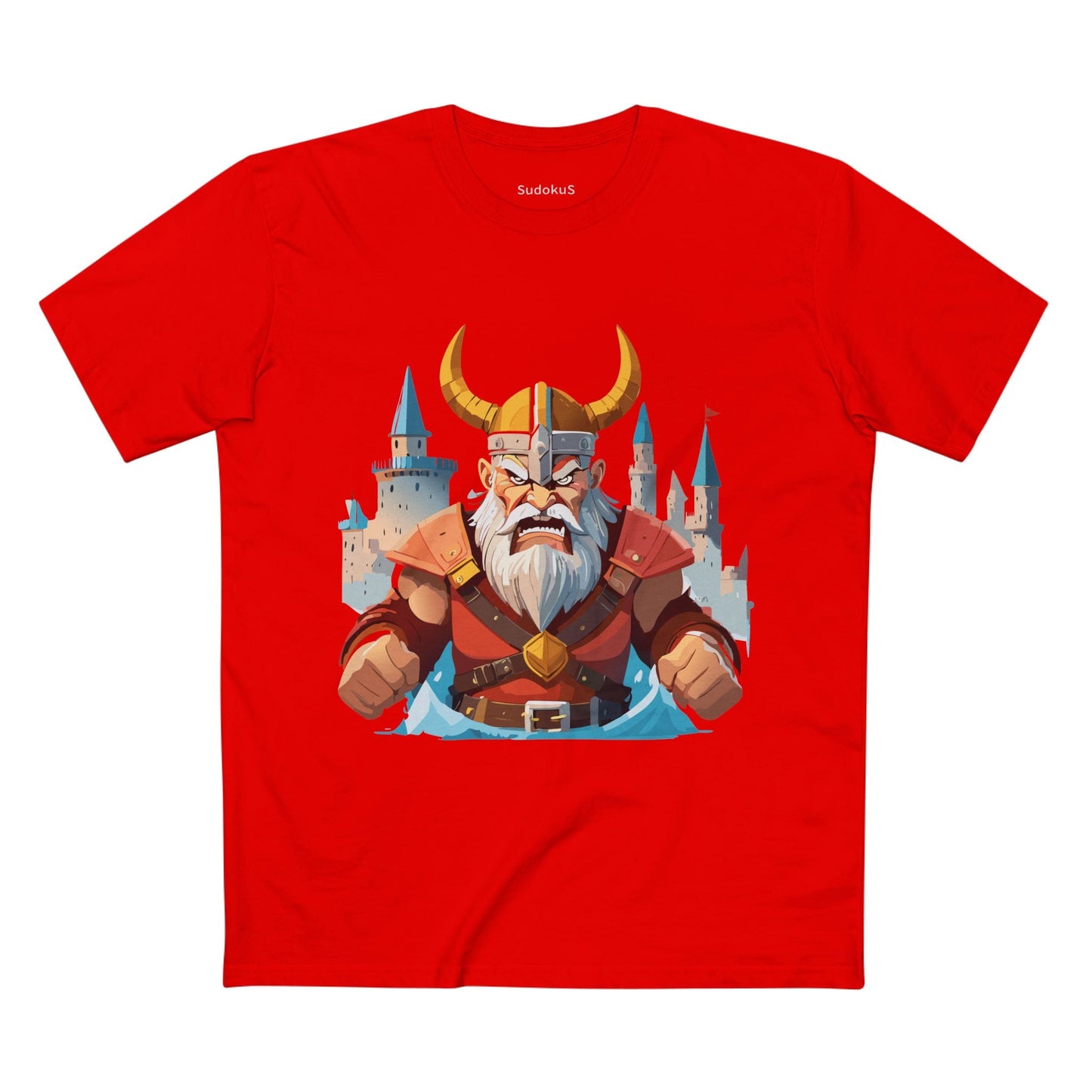 Viking Graphic Unisex 100 Cotton Staple Tee 15