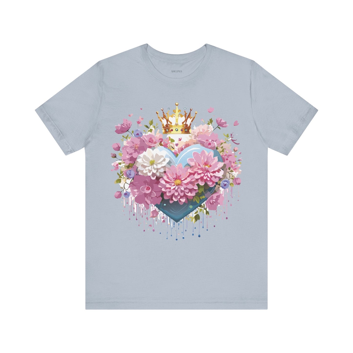 Valentine Shirts Unisex Graphic T Shirt From Adelpha Vintage Inspired Artwork Short Sleeve Tee