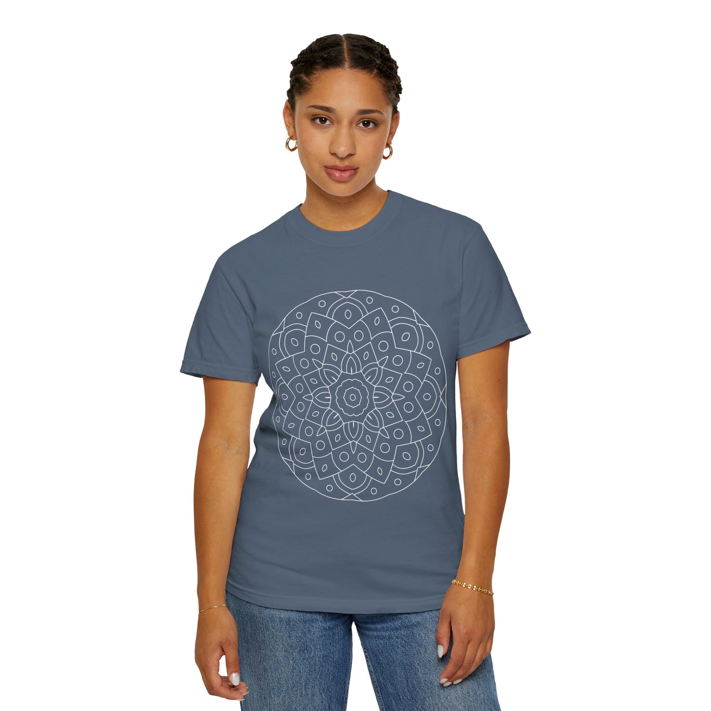 Unisex T-shirt with abstract print