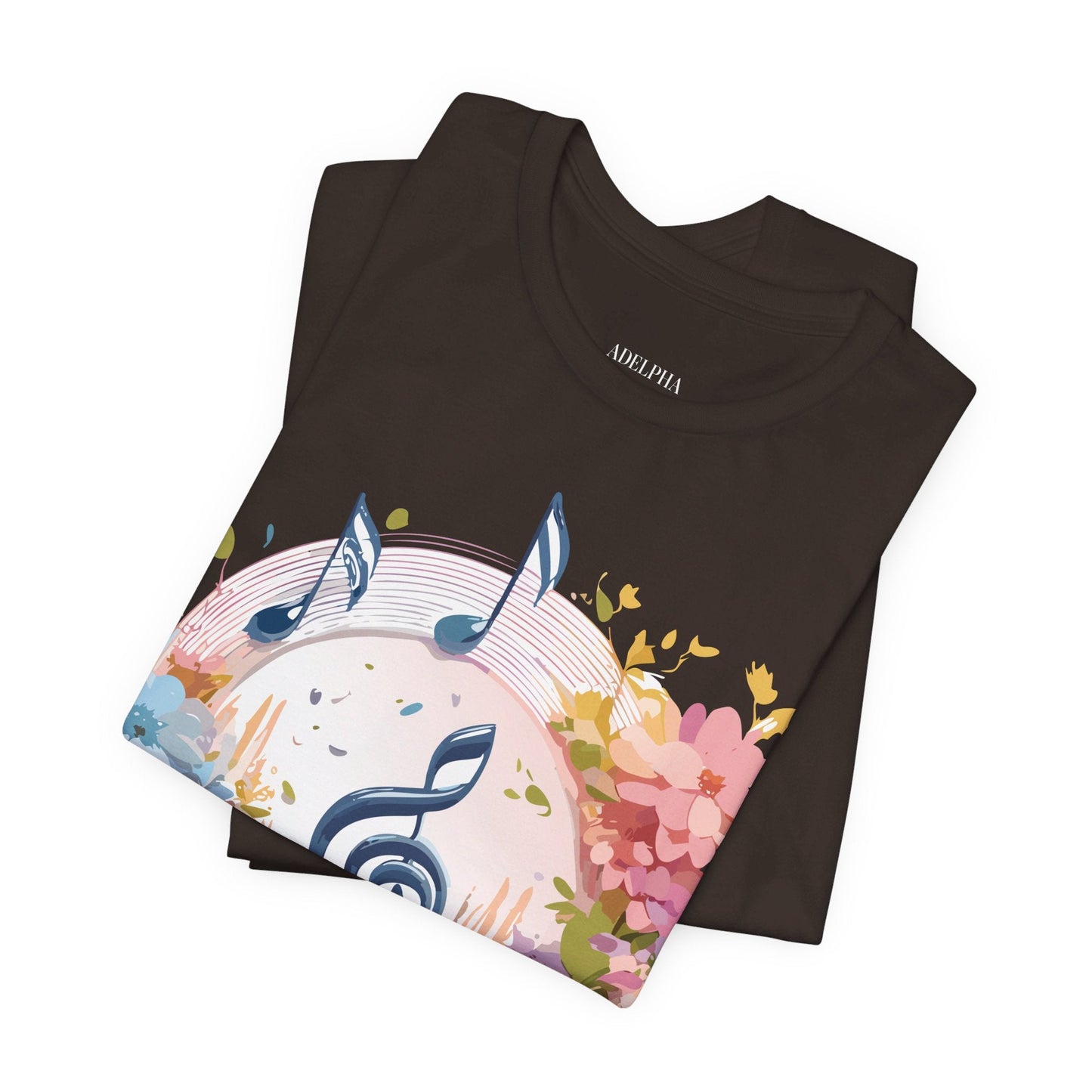 Adelpha Graphic Music T Shirt Unisex Jersey Short Sleeve Tee With Vintage Artwork