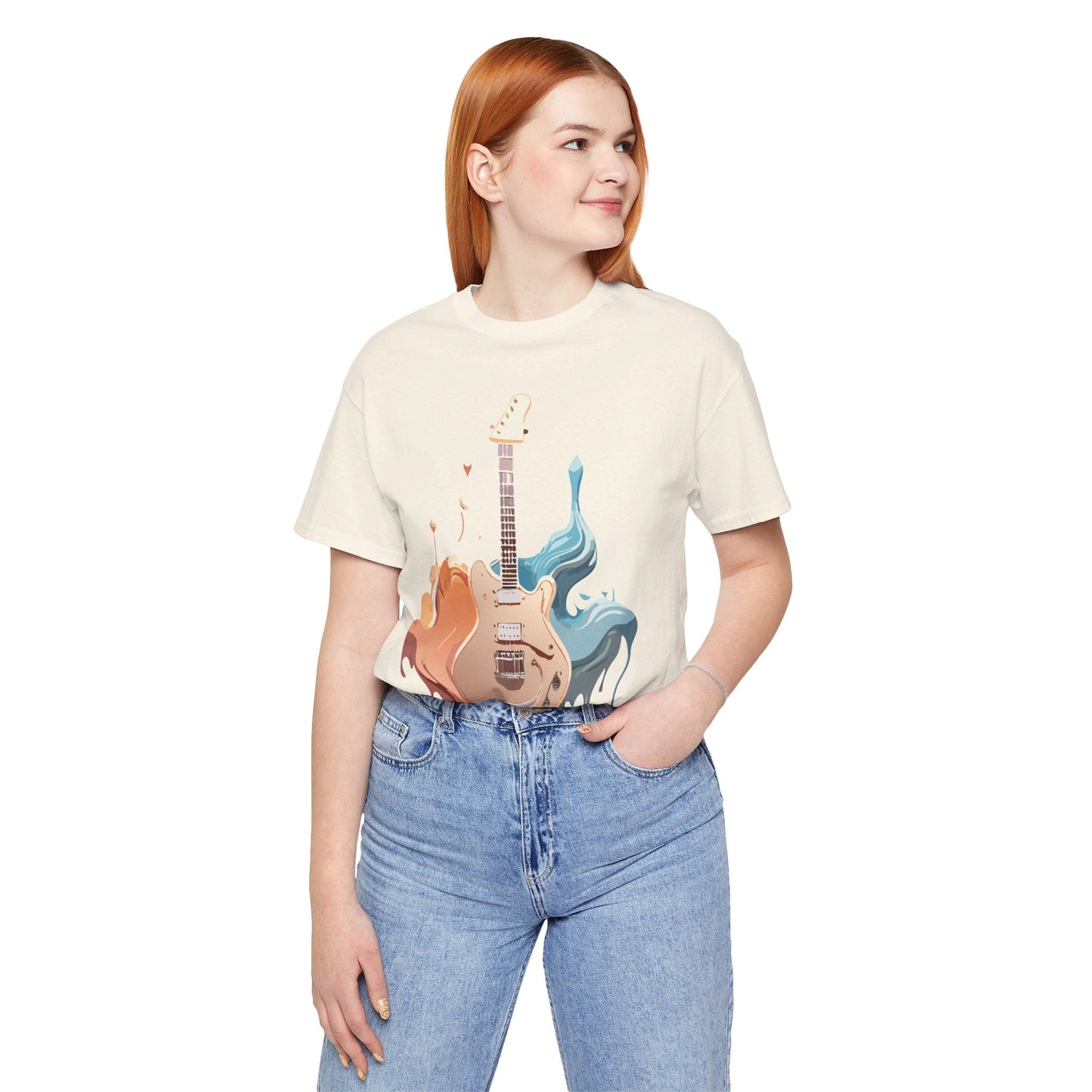 Music Graphic Tee Unisex Jersey Short Sleeve Adelpha Vintage Inspired Artwork Premium Design