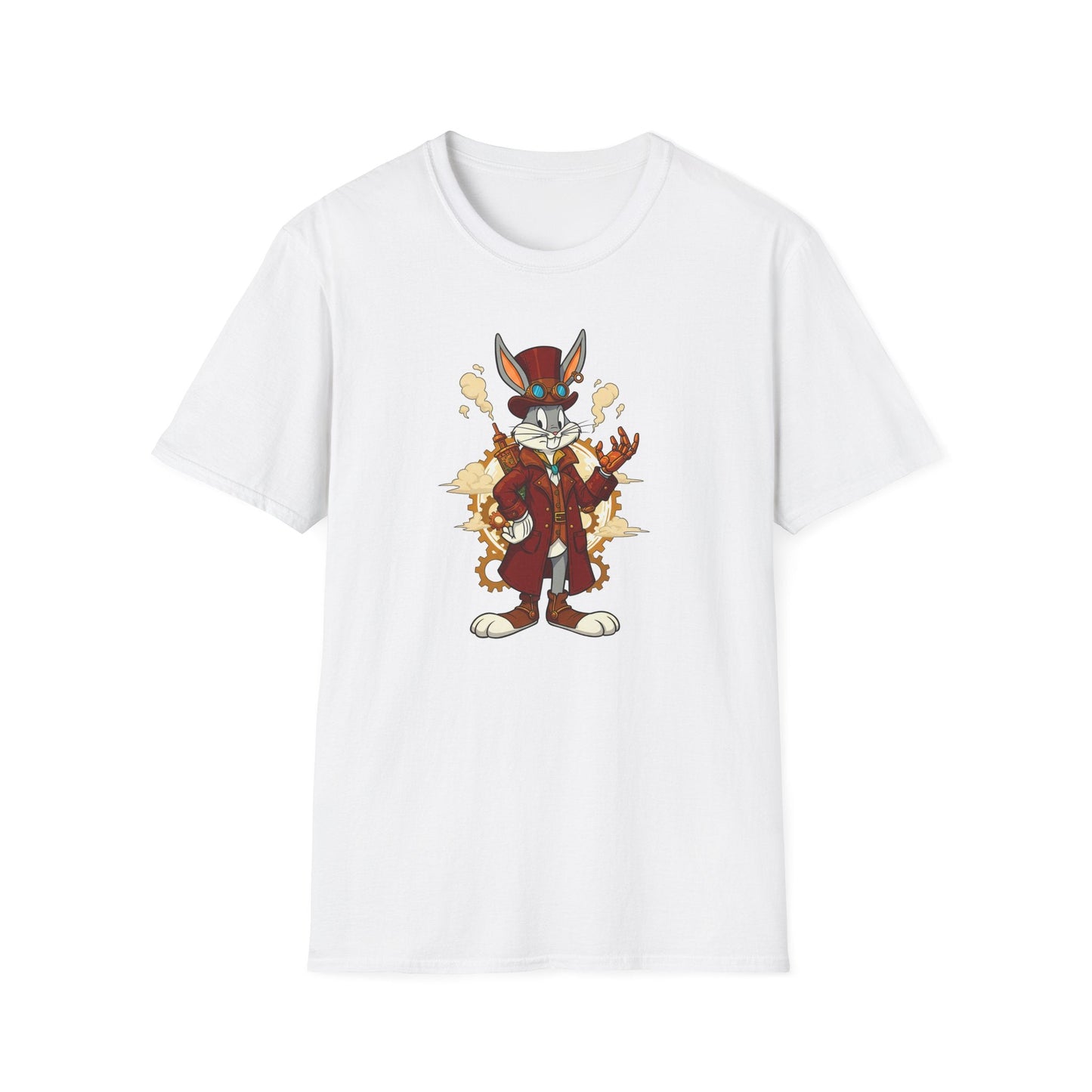 Bugs Bunny Shirt Cartoon T Shirt Unisex Gildan Softstyle 64000 Cotton Tee For Animation Fans