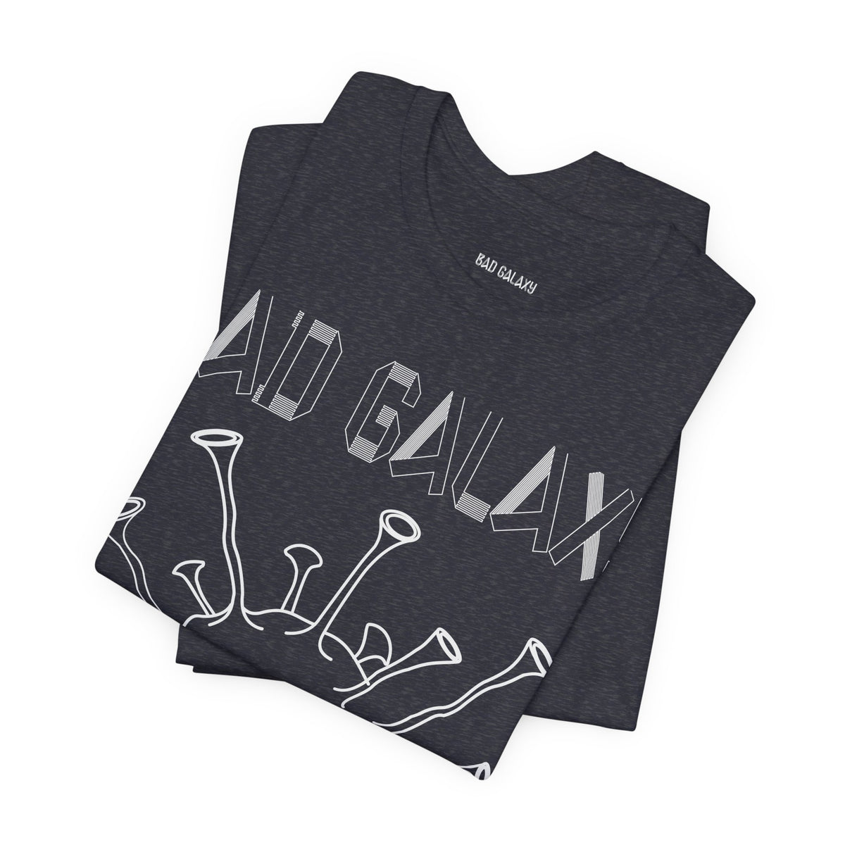 Alien Graphic Unisex Cotton Bella+Canvas Tee with Art Design b53