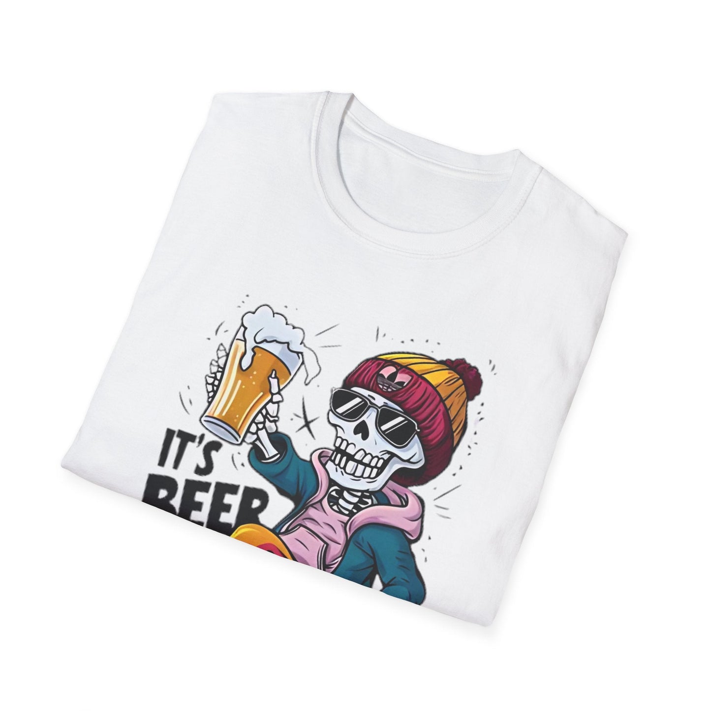 Gildan Softstyle 64000 Skull T Shirt Unisex Skeleton Graphic Tee Premium Comfort